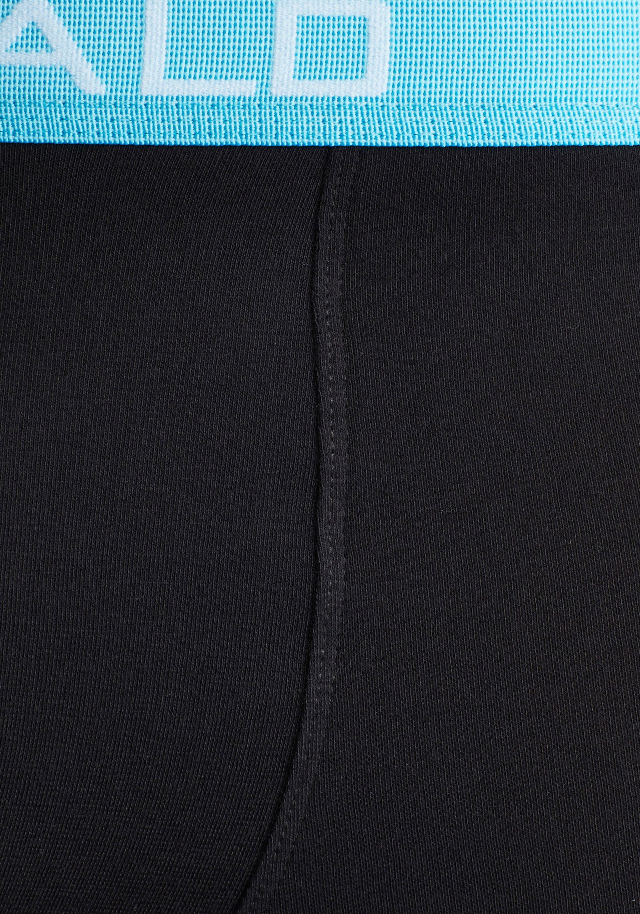 Buffalo Boxer »Boxershorts für Jungen«, (Packung, 3 St.), mit kontrastfarbenem Bündchen