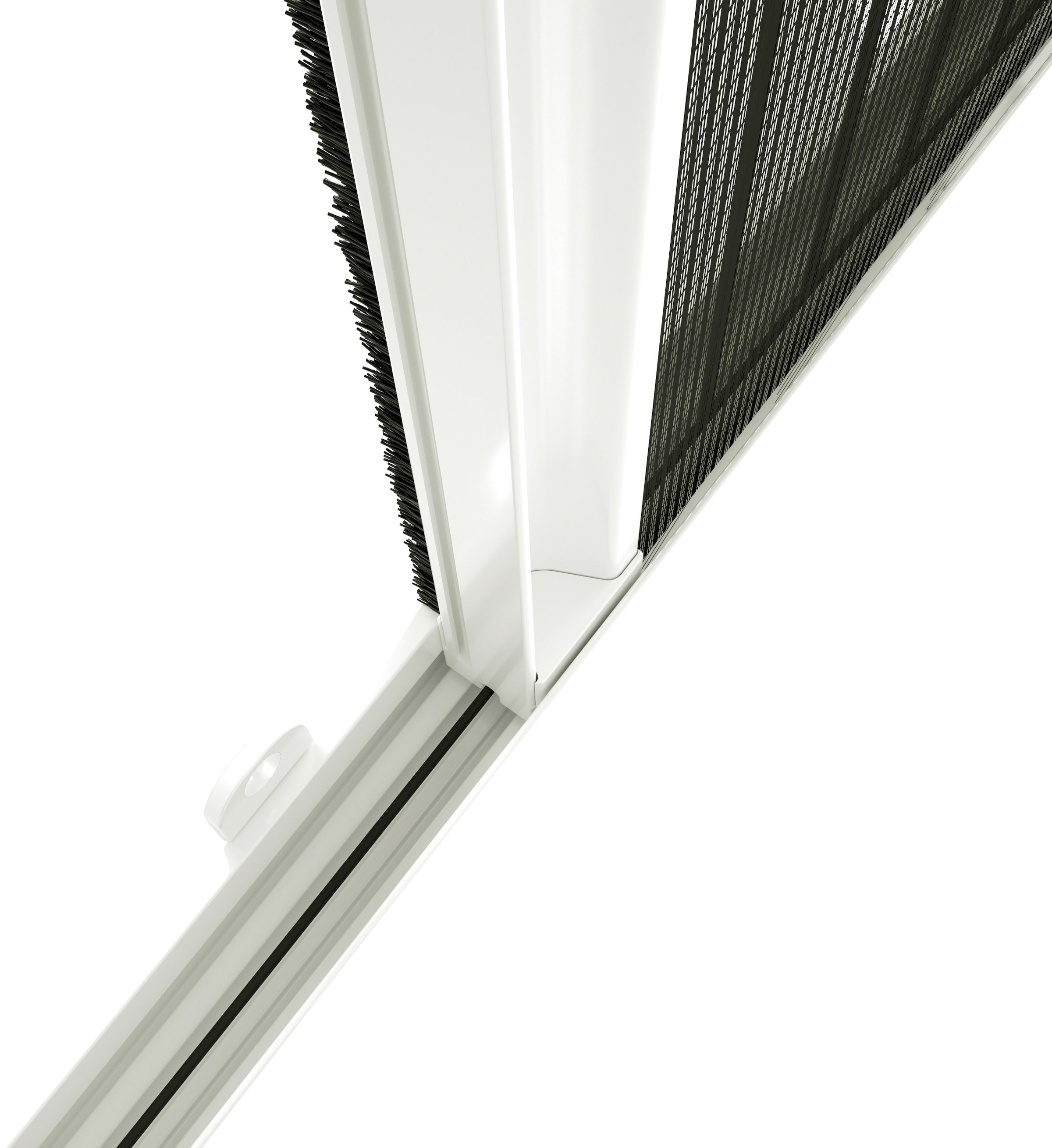 hecht international online Dachfenster«, bei 110x160 transparent, OTTO cm »für BxH: weiß/anthrazit, Insektenschutzrollo kaufen
