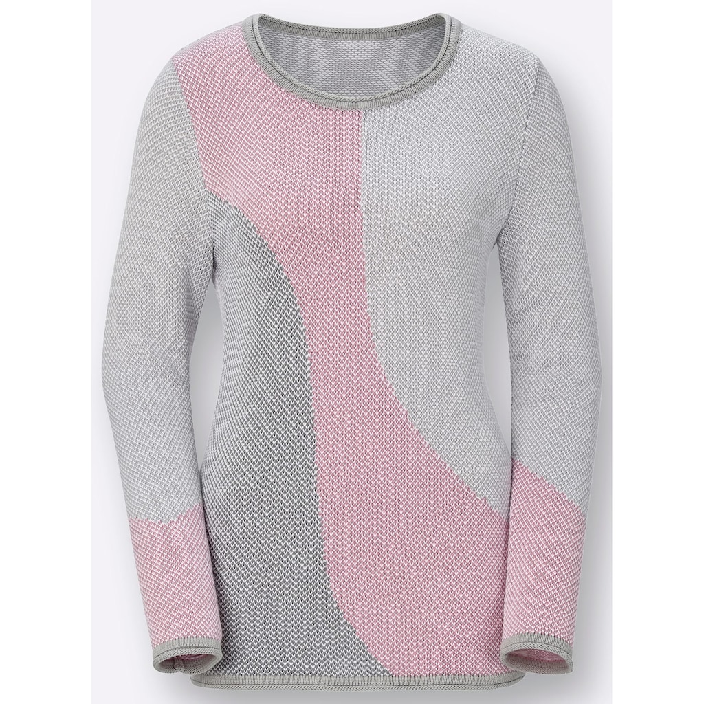 Inspirationen Rundhalspullover »Pullover«