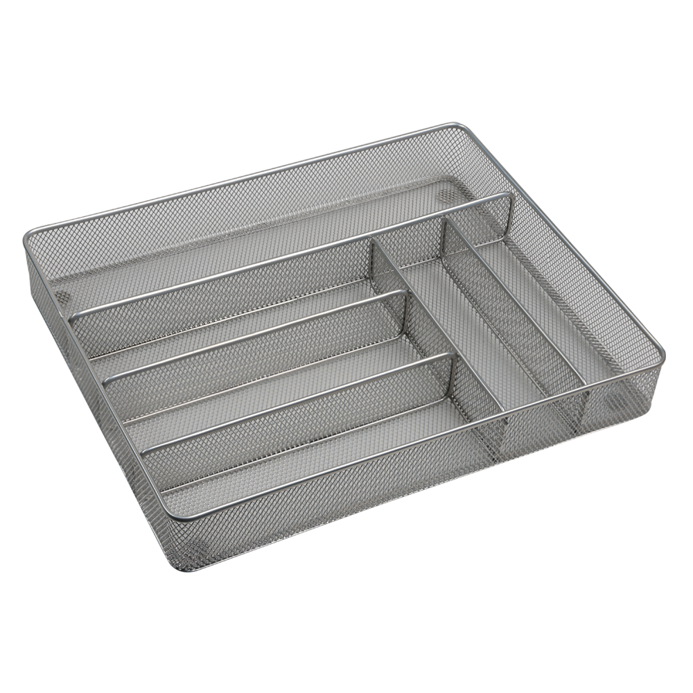 KESPER Besteckeinsatz »Besteckkasten mit 6 Fächern aus Metall« 1 Stk. tlg. Organizer mit durchdachter Fächeraufteilung