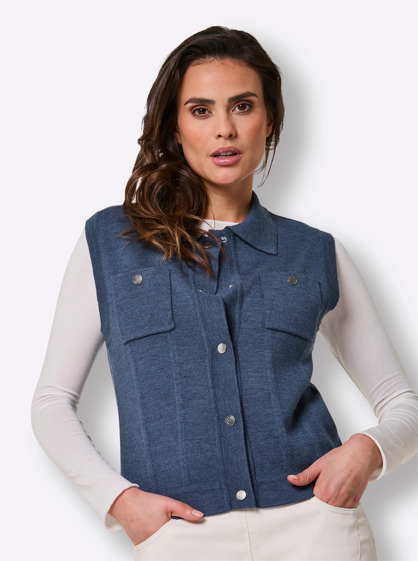 CREATION L PREMIUM Strickweste