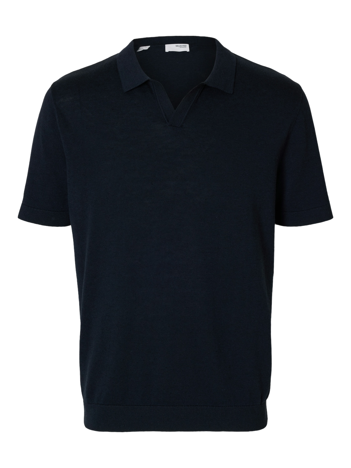 SELECTED HOMME Poloshirt »SLHMATTIS SS KNIT SUN OPEN POLO NOOS«