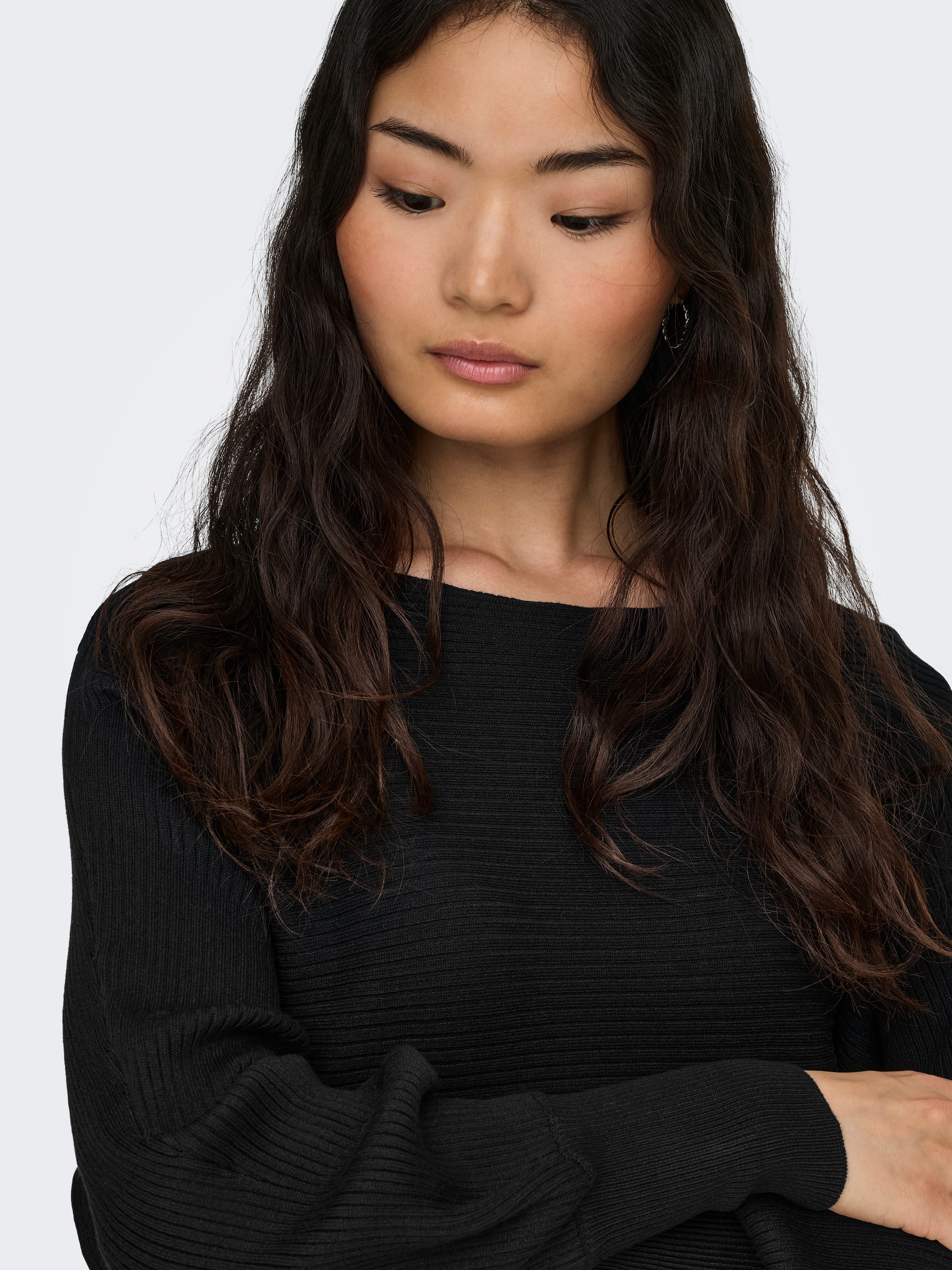 ONLY Strickpullover »ONLADALINE L/S SHORT PULLO KNT NOOS« Viskosemischung, regular fit