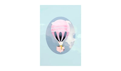 Komar Poster »Happy Balloon Green«, Figuren, Höhe: 70cm kaufen