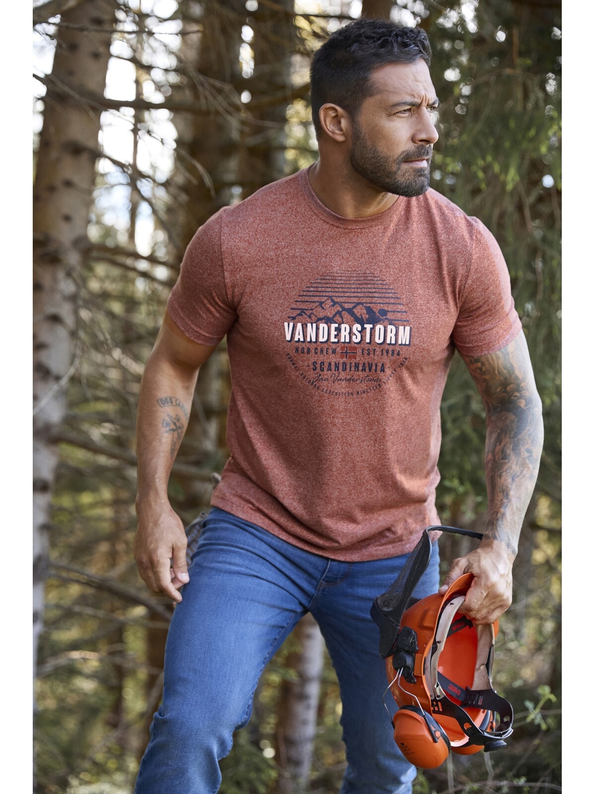 Jan Vanderstorm T-Shirt »T-Shirt FINNMARVIN«