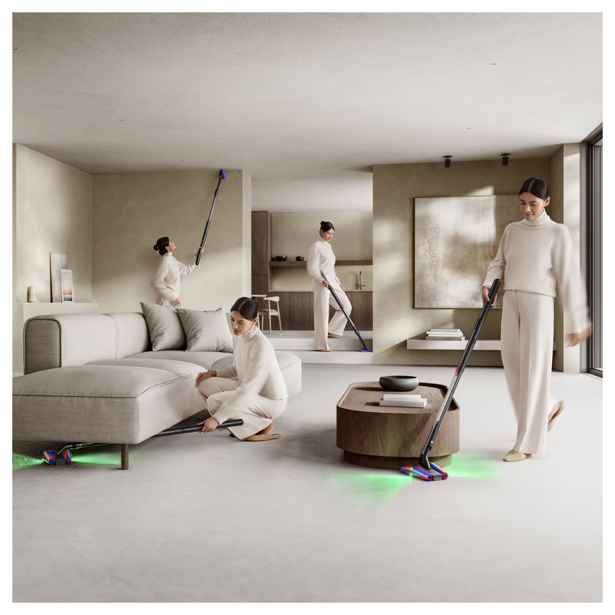 DYSON Akku-Stielstaubsauger »PencilVac™ Fluffycones« Saugkraft bis zu: 55 AW, Voller innovativer  Technologie