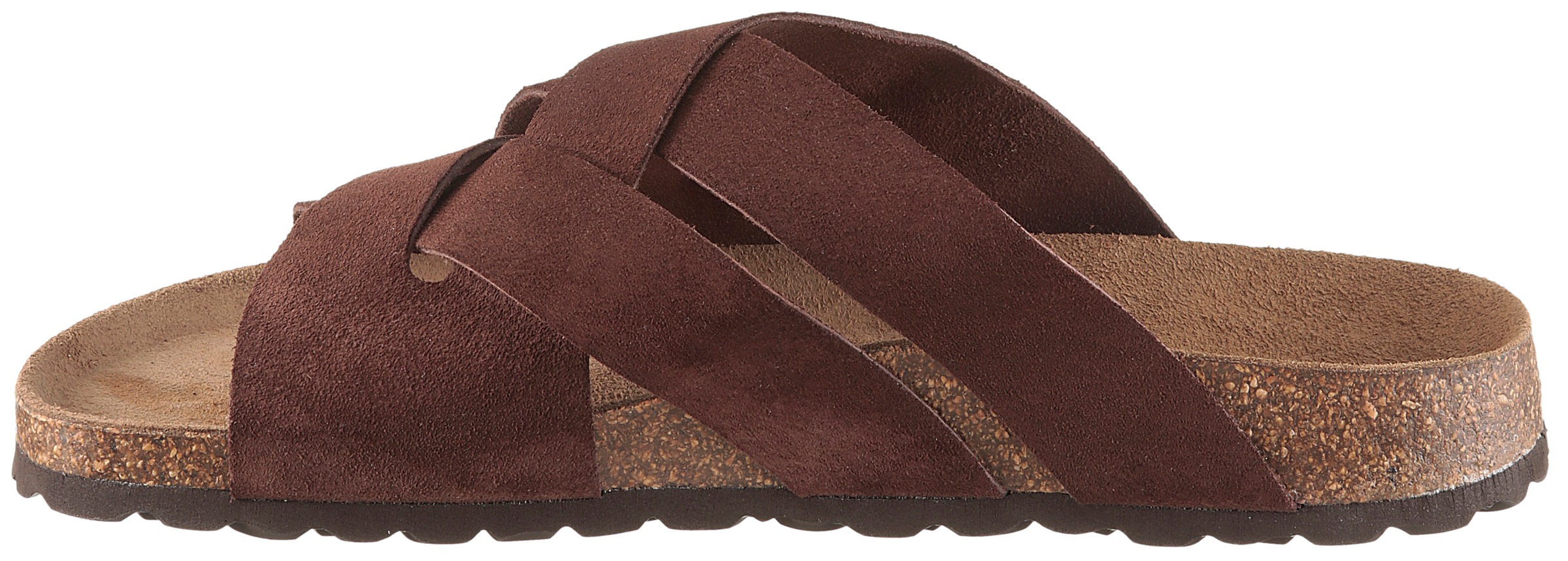 Man's World Pantolette  Schlappen, Sommerschuh, Hausschuh mit vorgeformtem Fußbett