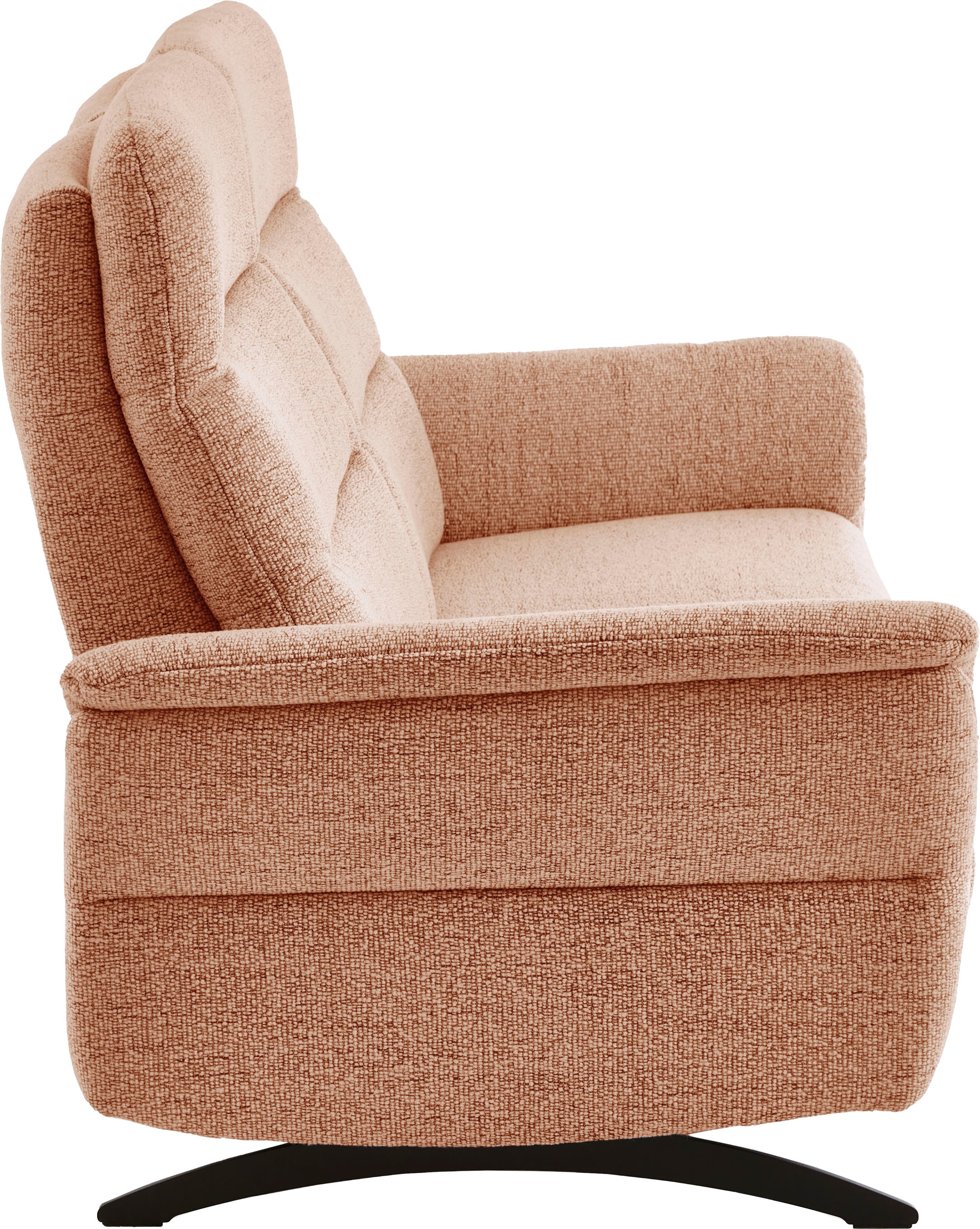 Home affaire 2,5-Sitzer »Aventis Sofa, Tonnentaschenfederkern, Breite 184 cm« inkl. ergonomische Lehne, echter Rücken & saugroboterfreundliche Kufen