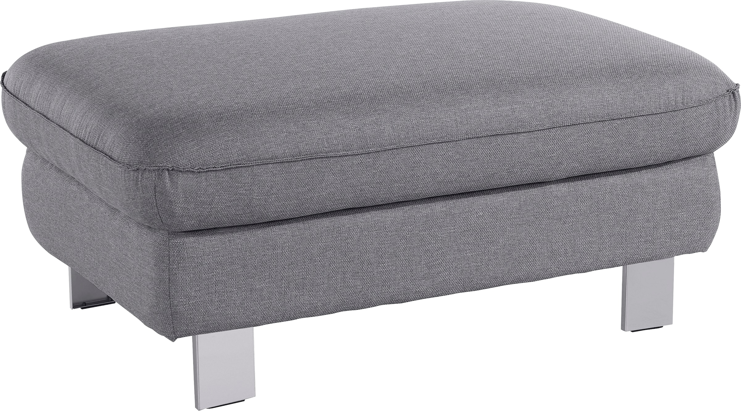COTTA Polstergarnitur »Driver L-Form«, (Set, 2 tlg.), Set bestehend aus: Ecksofa mit Kopfteilverstellung & Hocker
