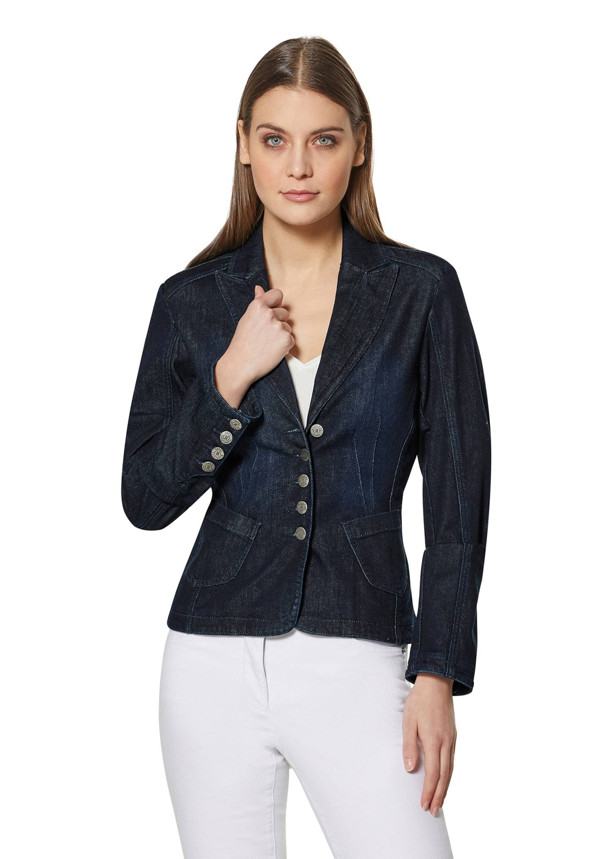 MADELEINE Jeansjacke »Jeansblazer Jeans-Blazer mit Wasch-Effekten«