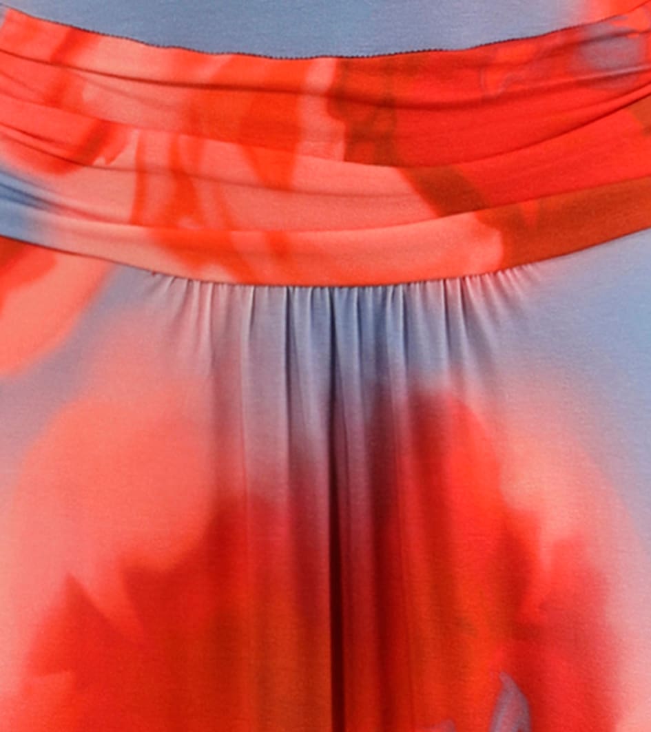 Aniston SELECTED Maxikleid, mit figurbetonenden Raffungen in der Taille - NEUE KOLLEKTION