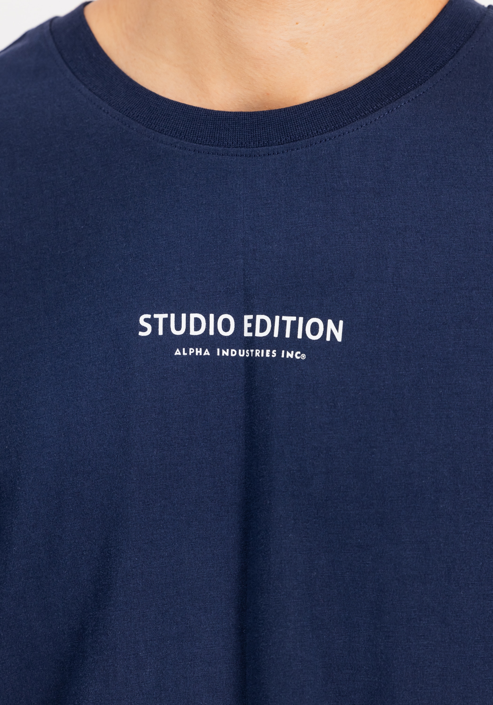 Alpha Industries T-Shirt »Alpha Industries Men - T-Shirts Studio Edition Backprint T-Shirt«