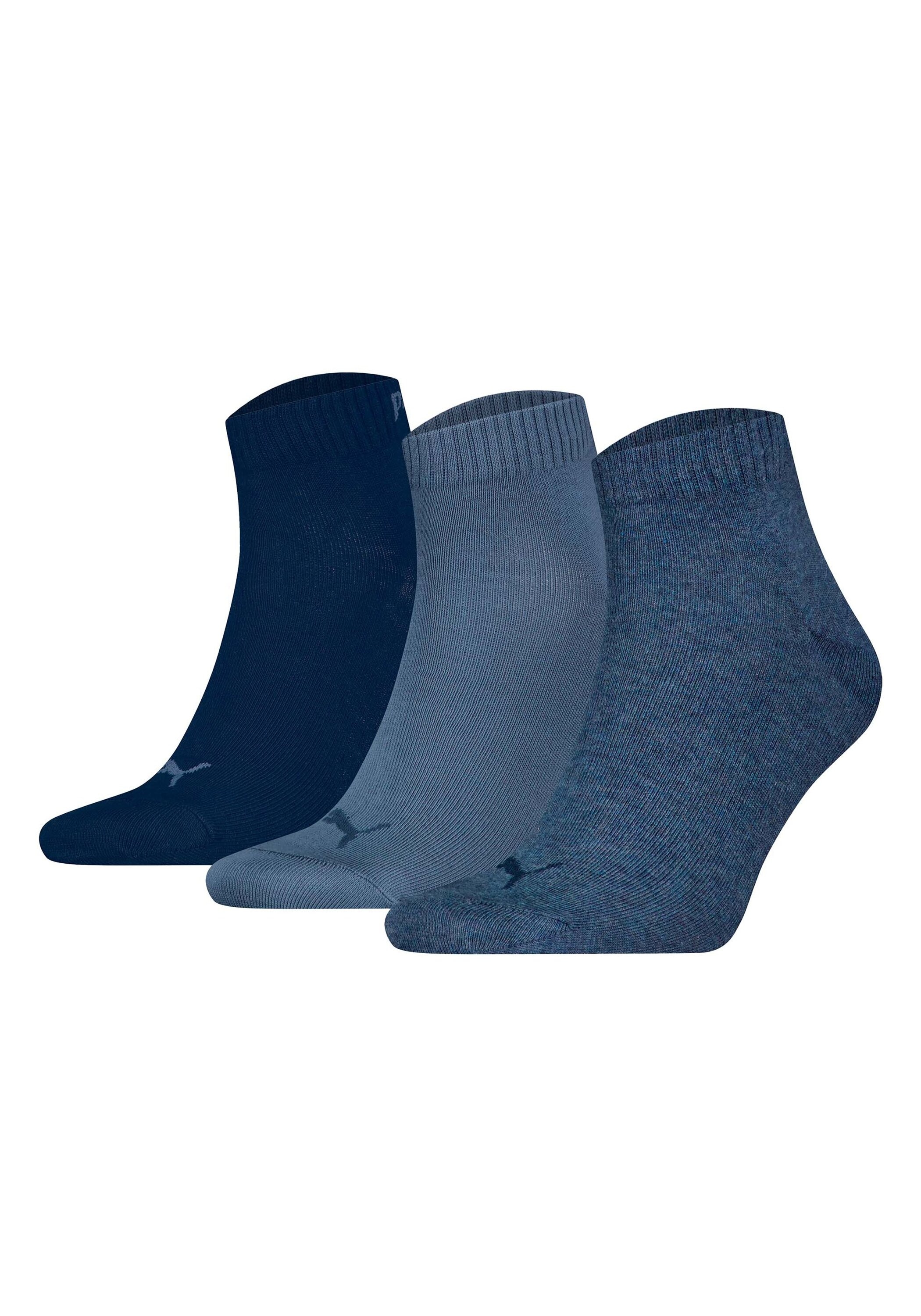 PUMA Kurzsocken »Socken Quarter Plain 3P 3er Pack«