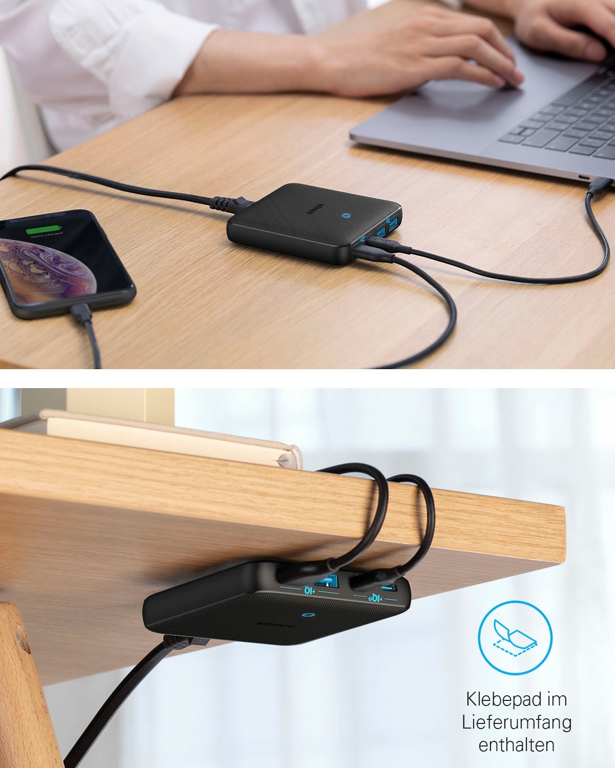 Anker Smartphone-Ladegerät »Powerport Atom III Slim«