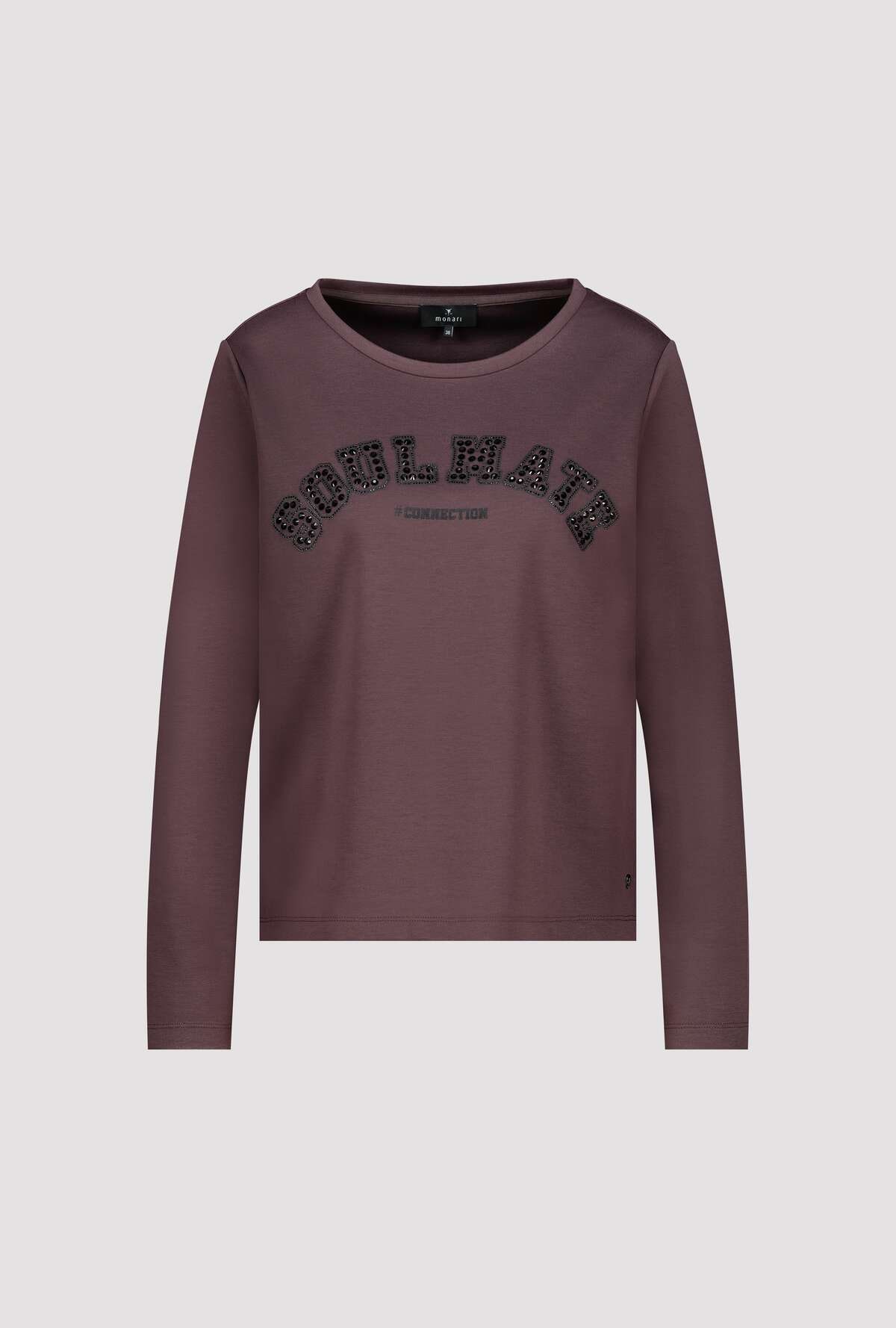 Monari Sweatshirt , Regular fit mit Rundhalsausschnitt
