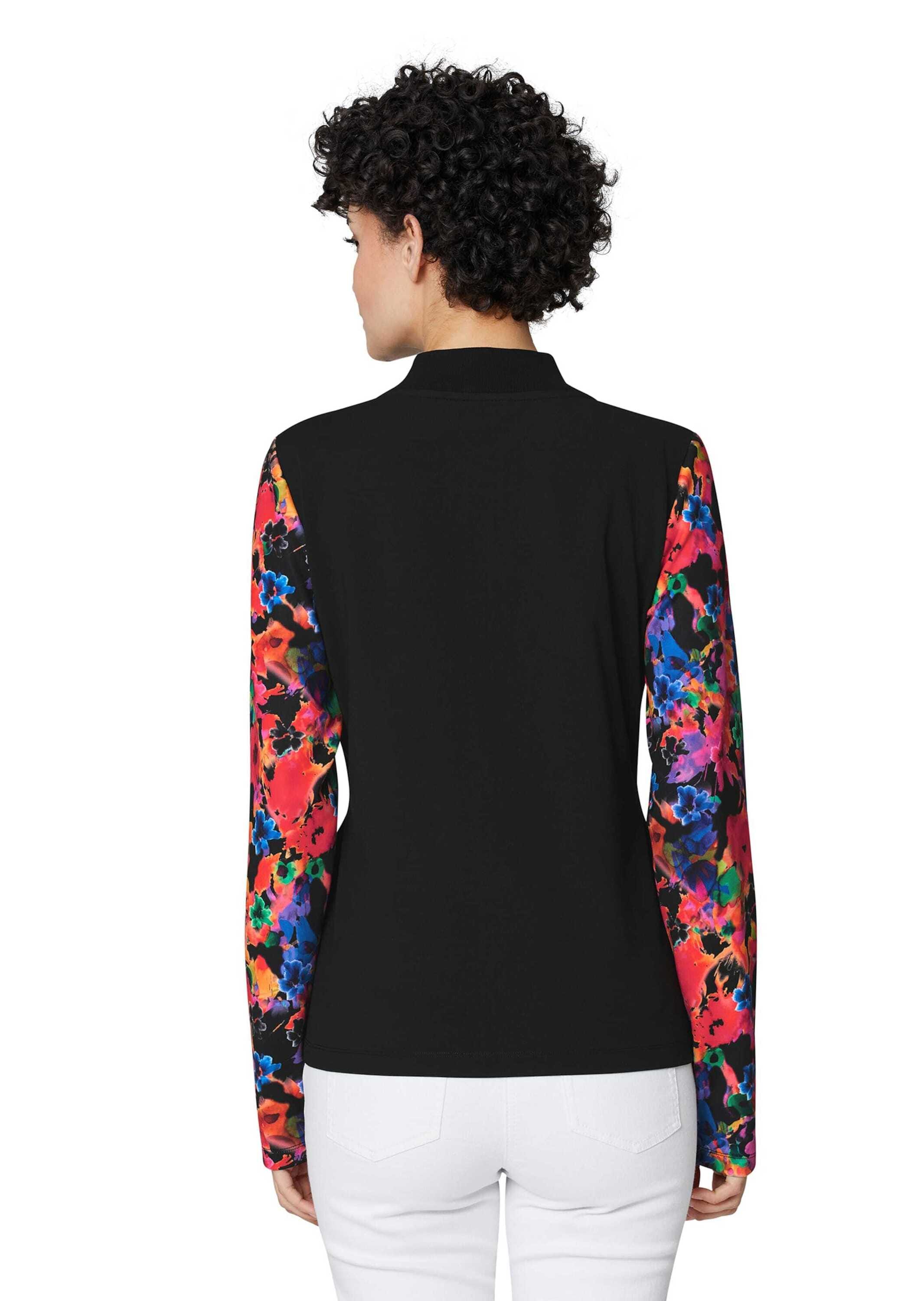 MADELEINE Outdoorjacke »Jacke Jacke mit floralen Trend-Ärmeln«