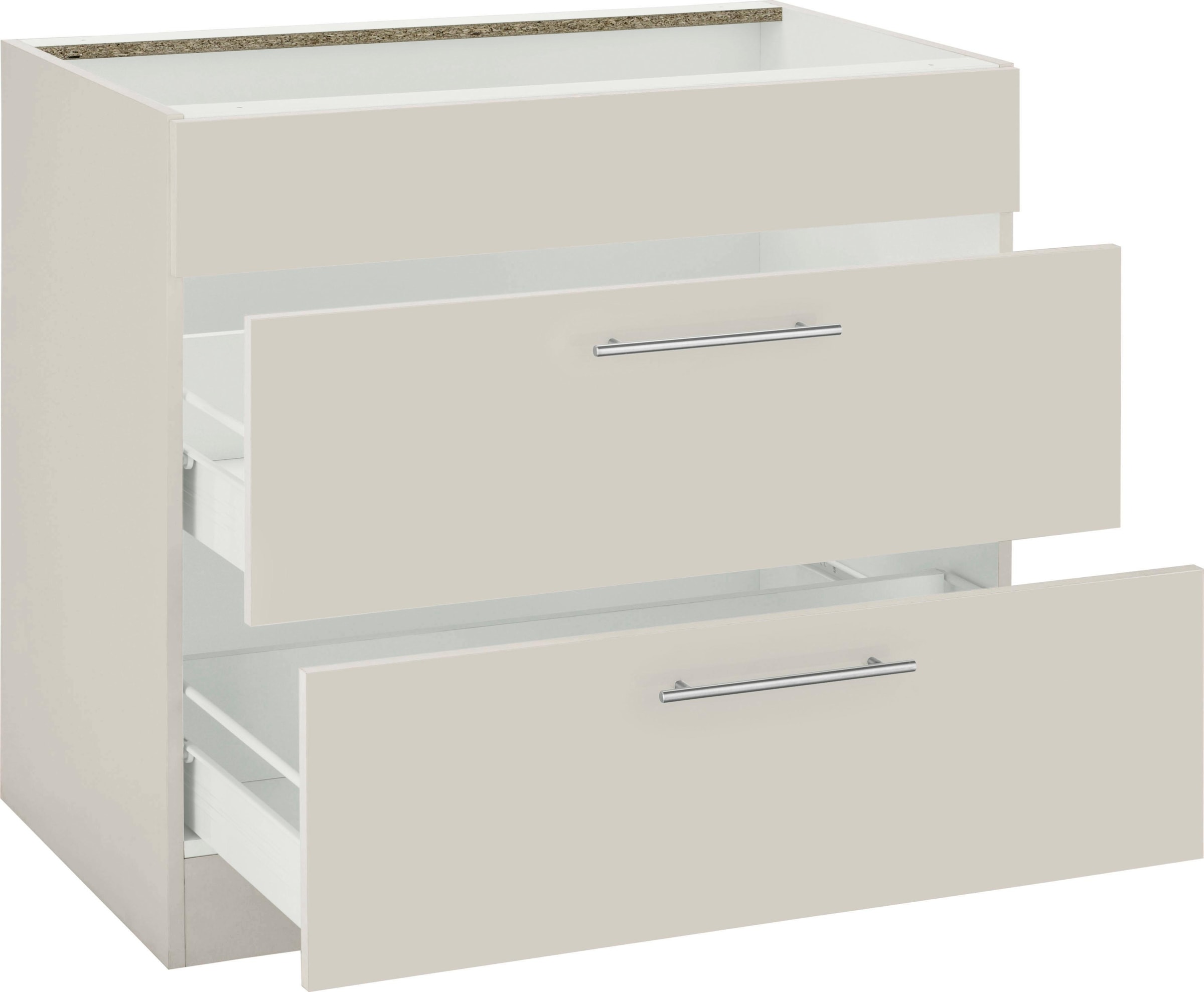 wiho Küchen Kochfeldumbauschrank »Cali« 90 cm breit, ohne Arbeitsplatte