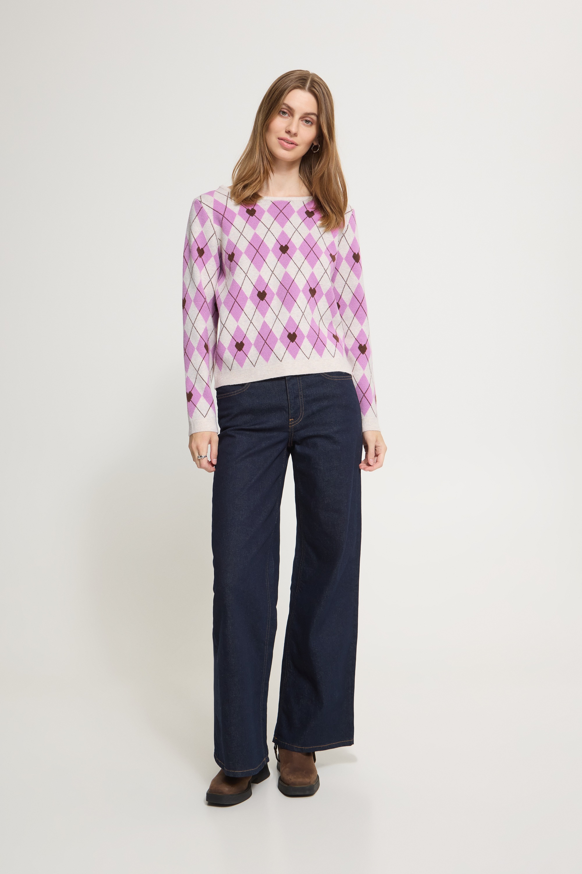Ichi Strickpullover »Damen Langarm IHBRIELLE«