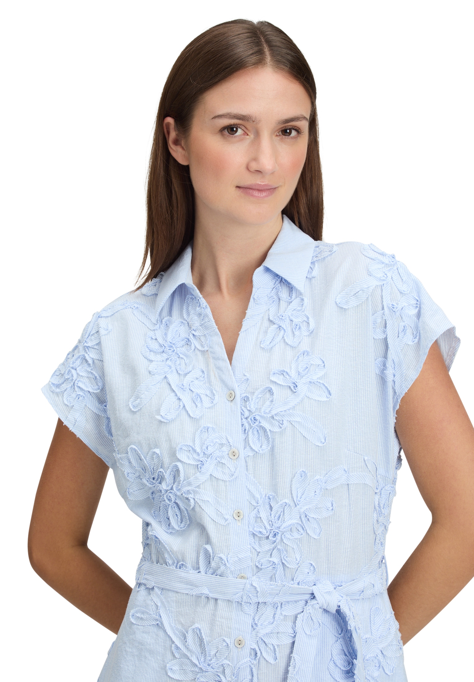 Betty&Co Sommerkleid »Sommerkleid mit Stickerei«