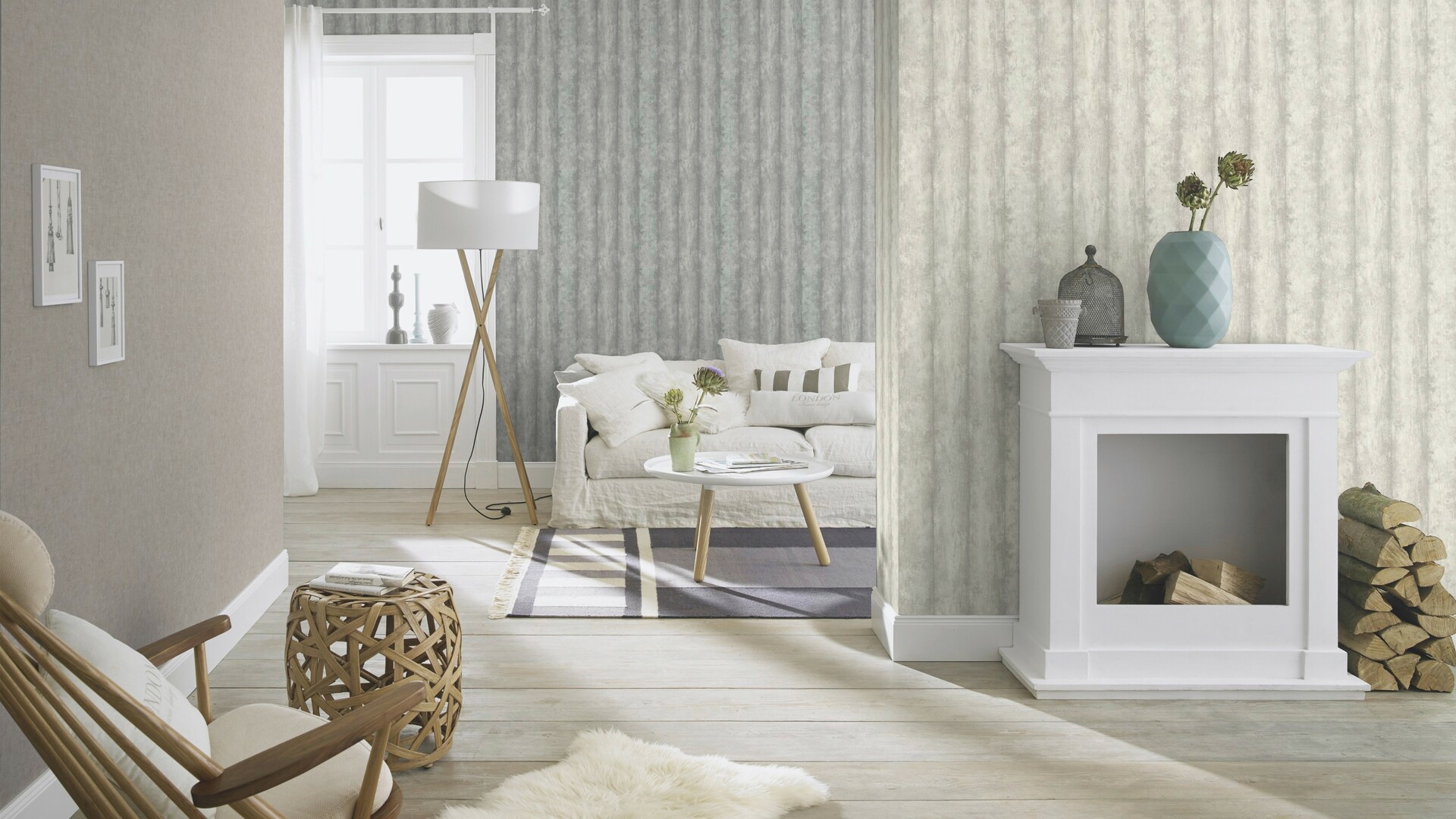 Rasch Vliestapete »Factory IV« einfarbig | uni strukturiert gut lichtbeständig, hochwaschbeständig