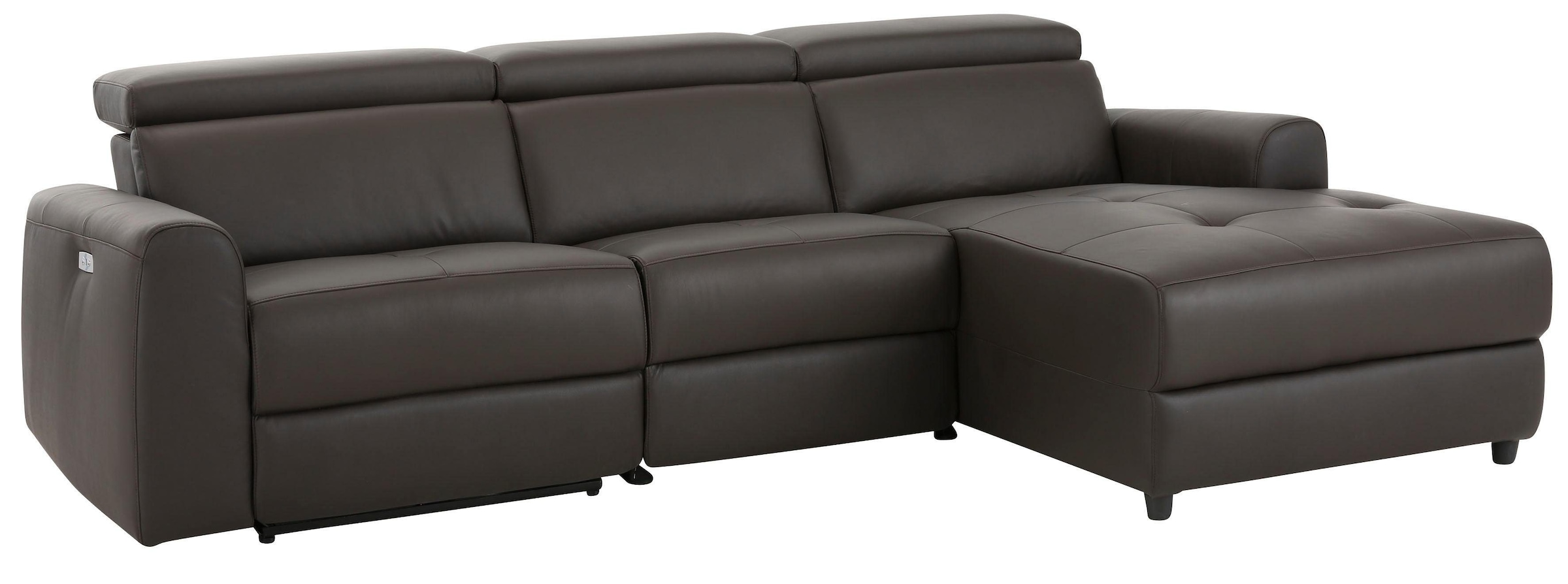 Home affaire Ecksofa »Sentrano, L-Form,«, 275 cm, man. o. elektr. Relaxfunktion und USB/Kopfverstellung