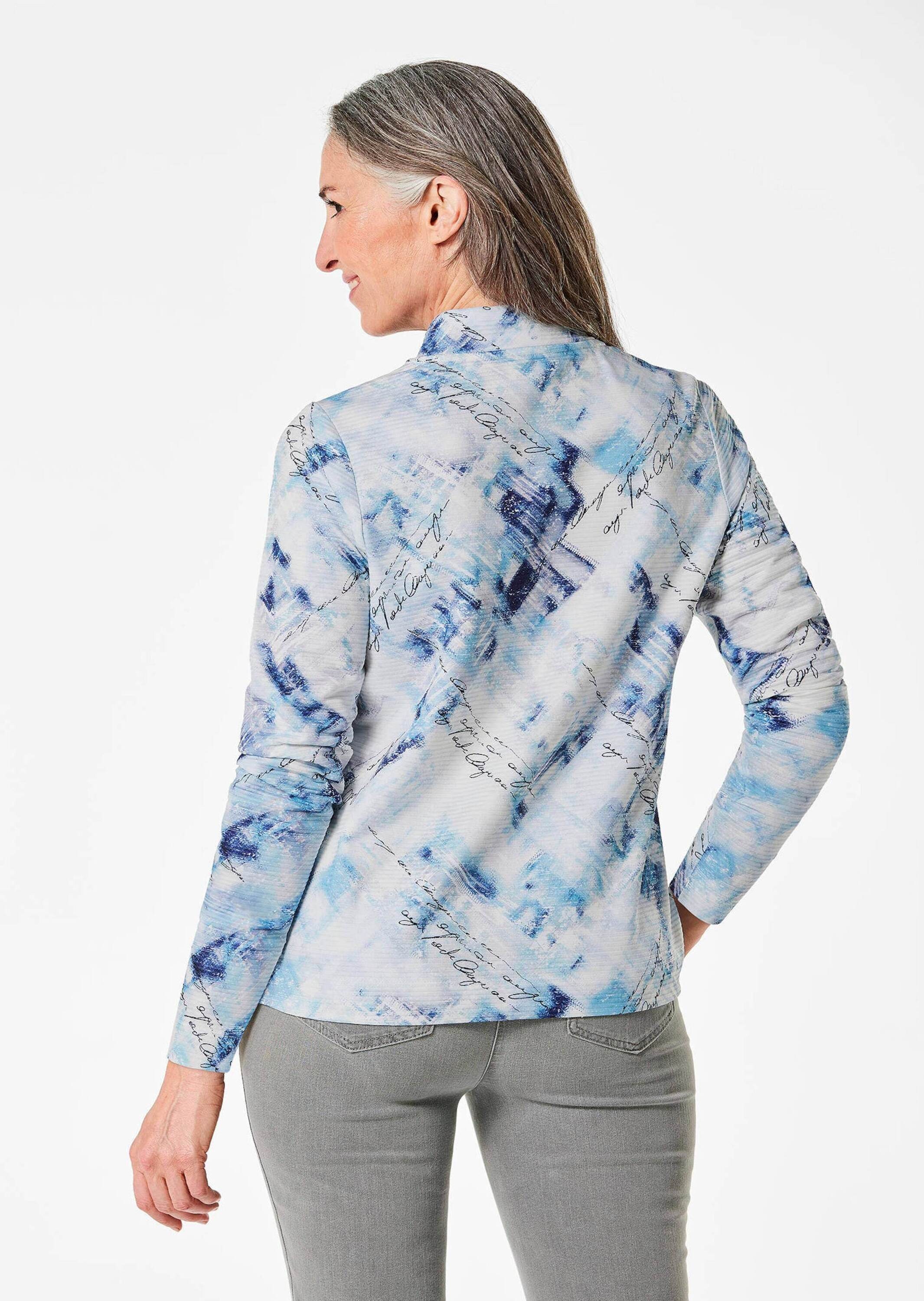 GOLDNER Kurzarmshirt »Sweatshirt«