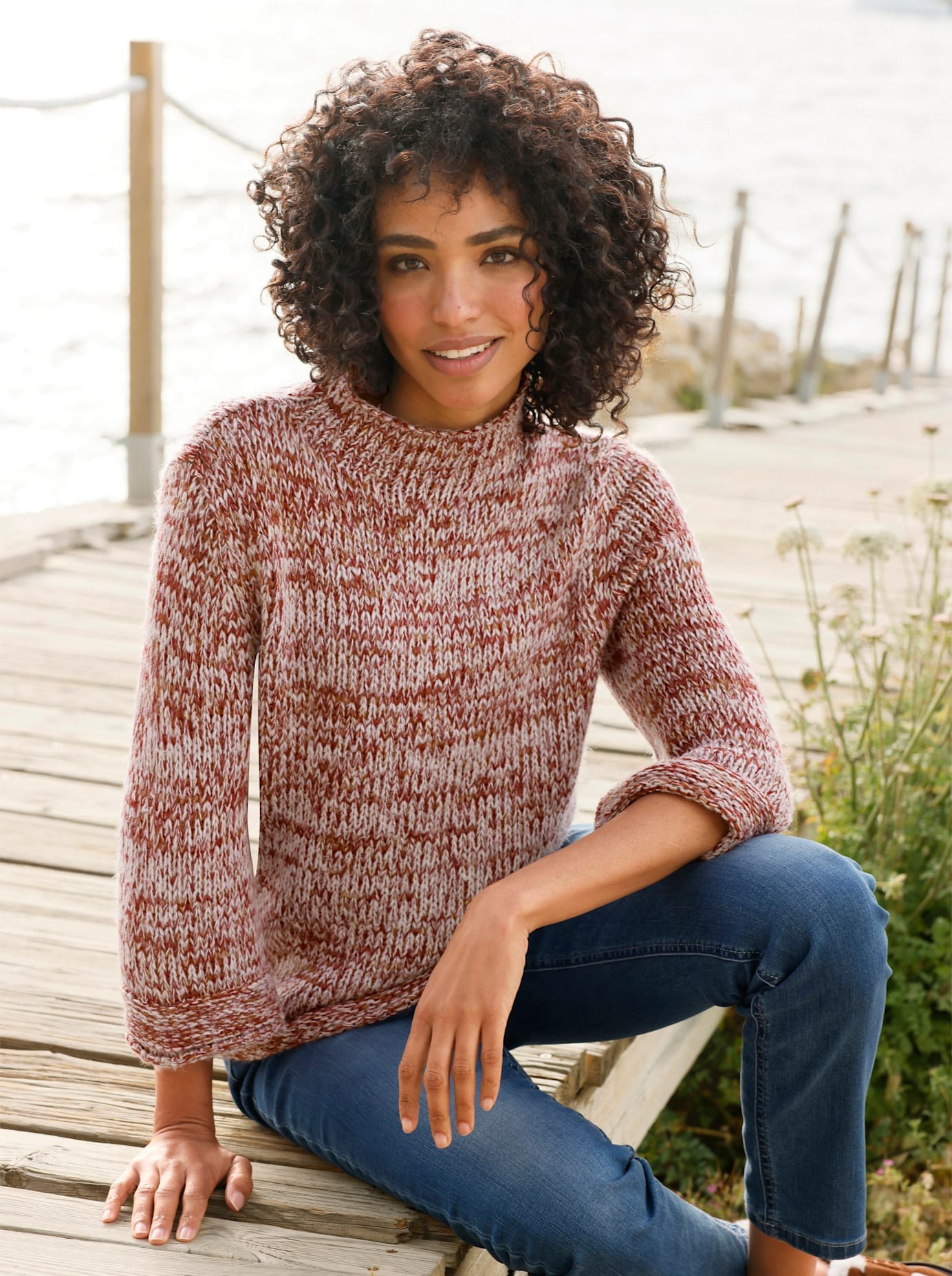 heine 3/4 Arm-Pullover »Pullover«