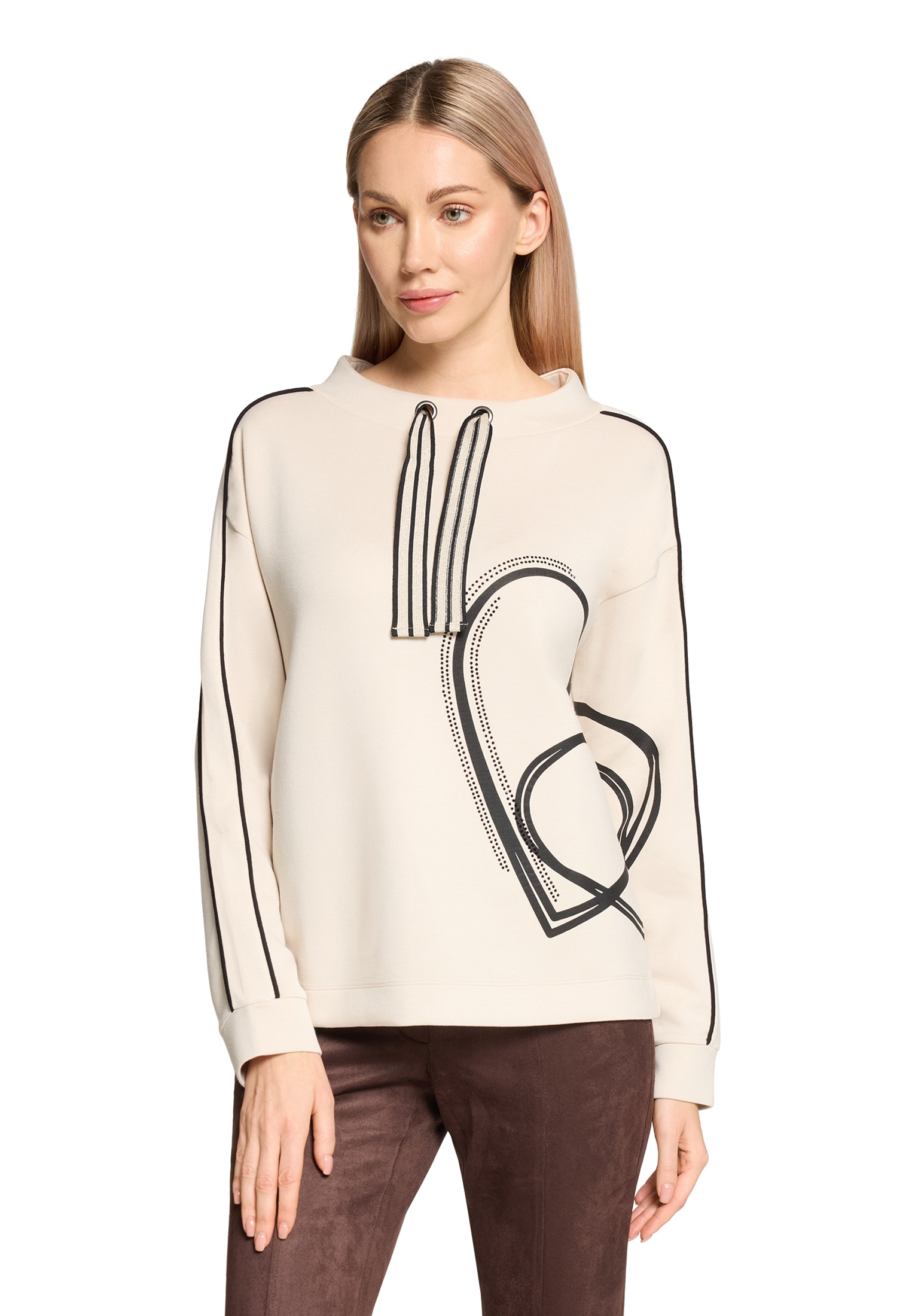 Betty Barclay Sweatshirt »Sweatshirt mit Stehkragen«
