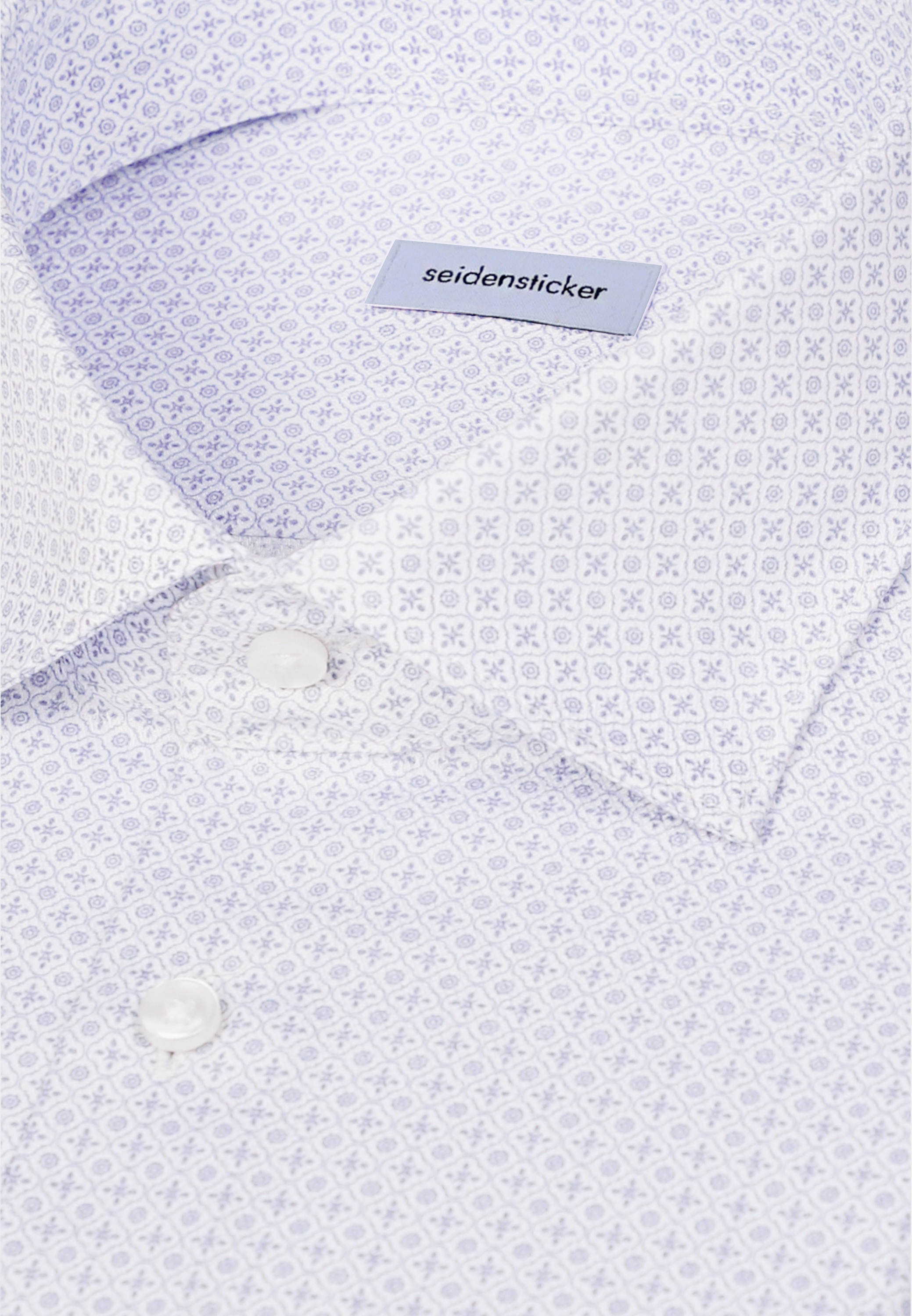 seidensticker Businesshemd »Schwarze Rose« X-Slim 1/1 Kentkragen Druck