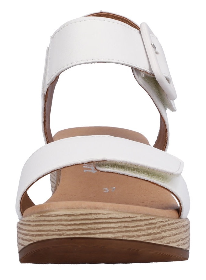 Remonte Sandalette, Blockabsatz, Sommerschuh, Sandale mit Klettverschlüssen