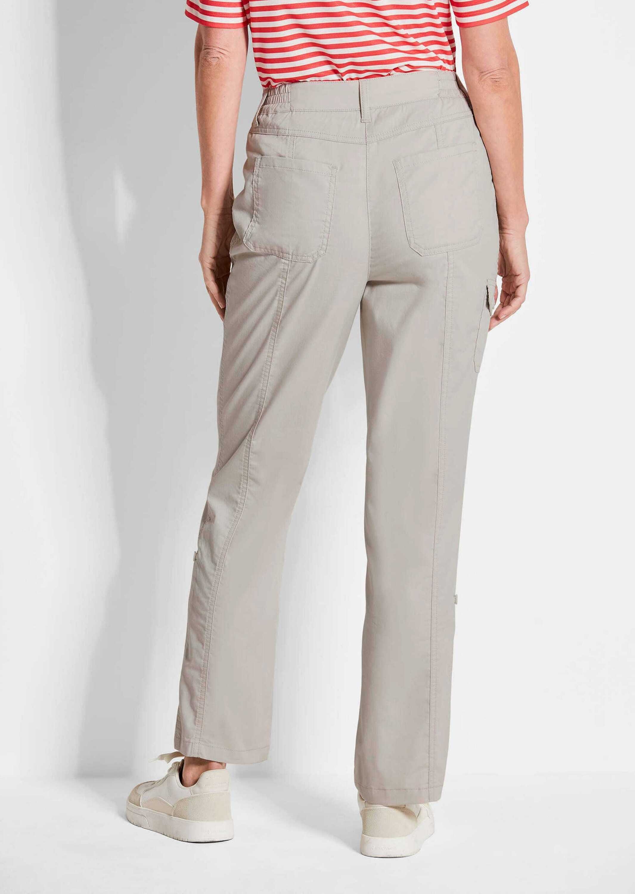 GOLDNER Stoffhose »Kurzgröße Krempelbare Hose mit Funktion«