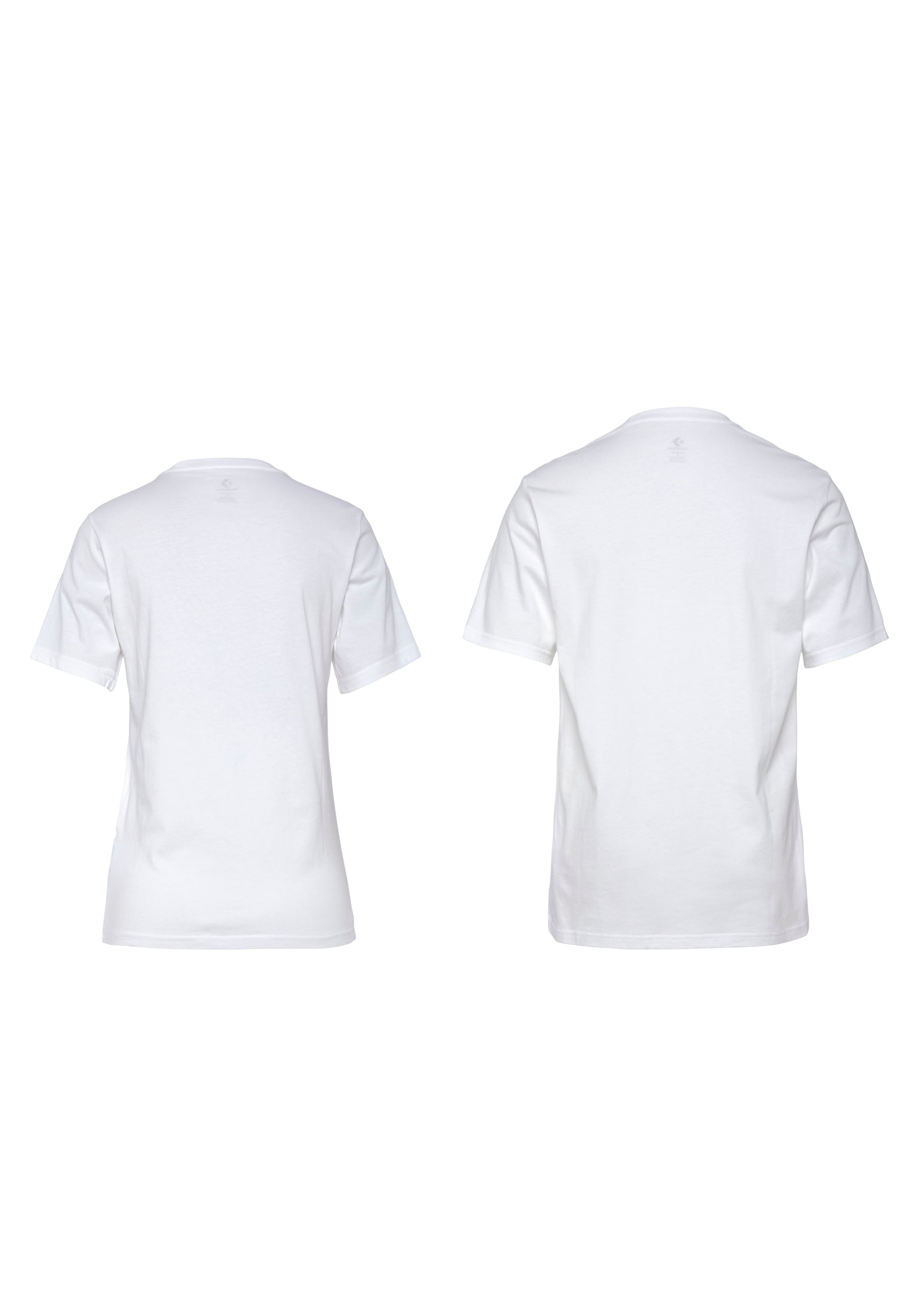 Converse T-Shirt »Unisex GO-TO STAR CHEVRON LOGO STANDARD-FIT«, (1 tlg.), Unisex