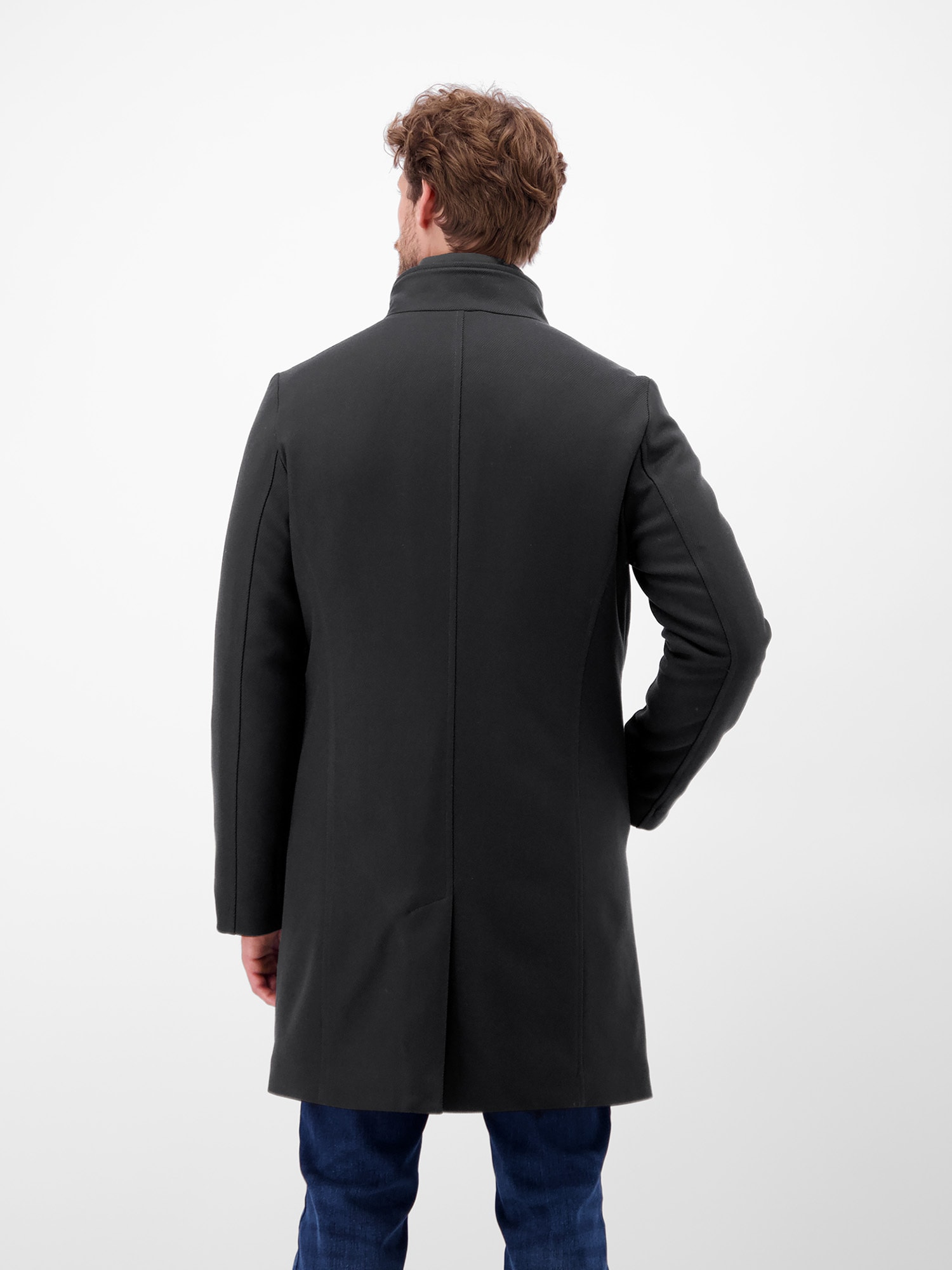 LERROS Wollmantel »Herren-Wollmantel mit herausnehmbaren Westeneinsatz«