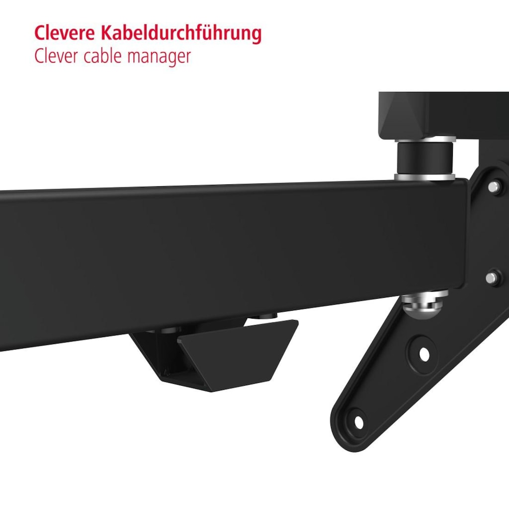 Hama TV-Wandhalterung »TV Wandhalter schwenkbar 81 - 165 cm (32" -65"l, 43", 50", 55", 75"«, bis 165 cm Zoll