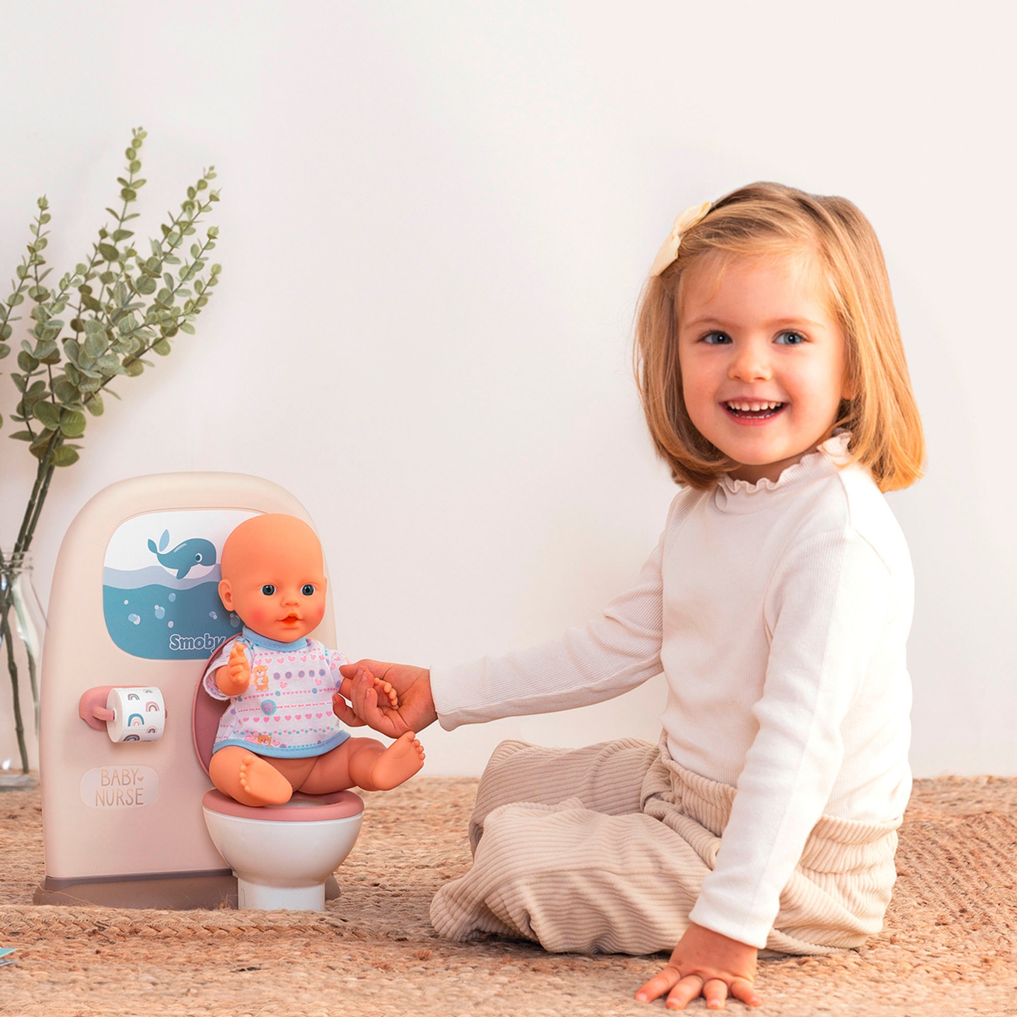 Smoby Puppen Pflegecenter »Baby Nurse, Puppen-Badezimmer«, Made in Europe