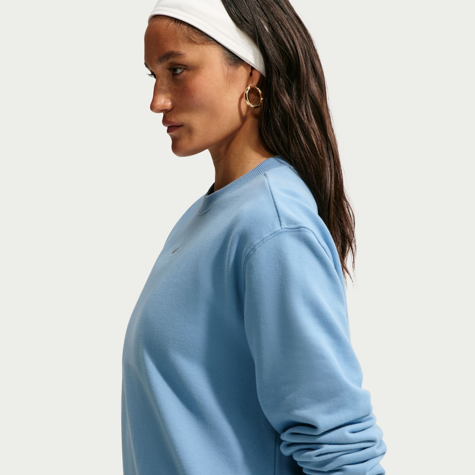 Nike Sportswear Sweatshirt »W NK STDO FLC LW STD CREW«, mit Rundhalsausschnitt, aus angerauter Sweatware, in normaler Länge
