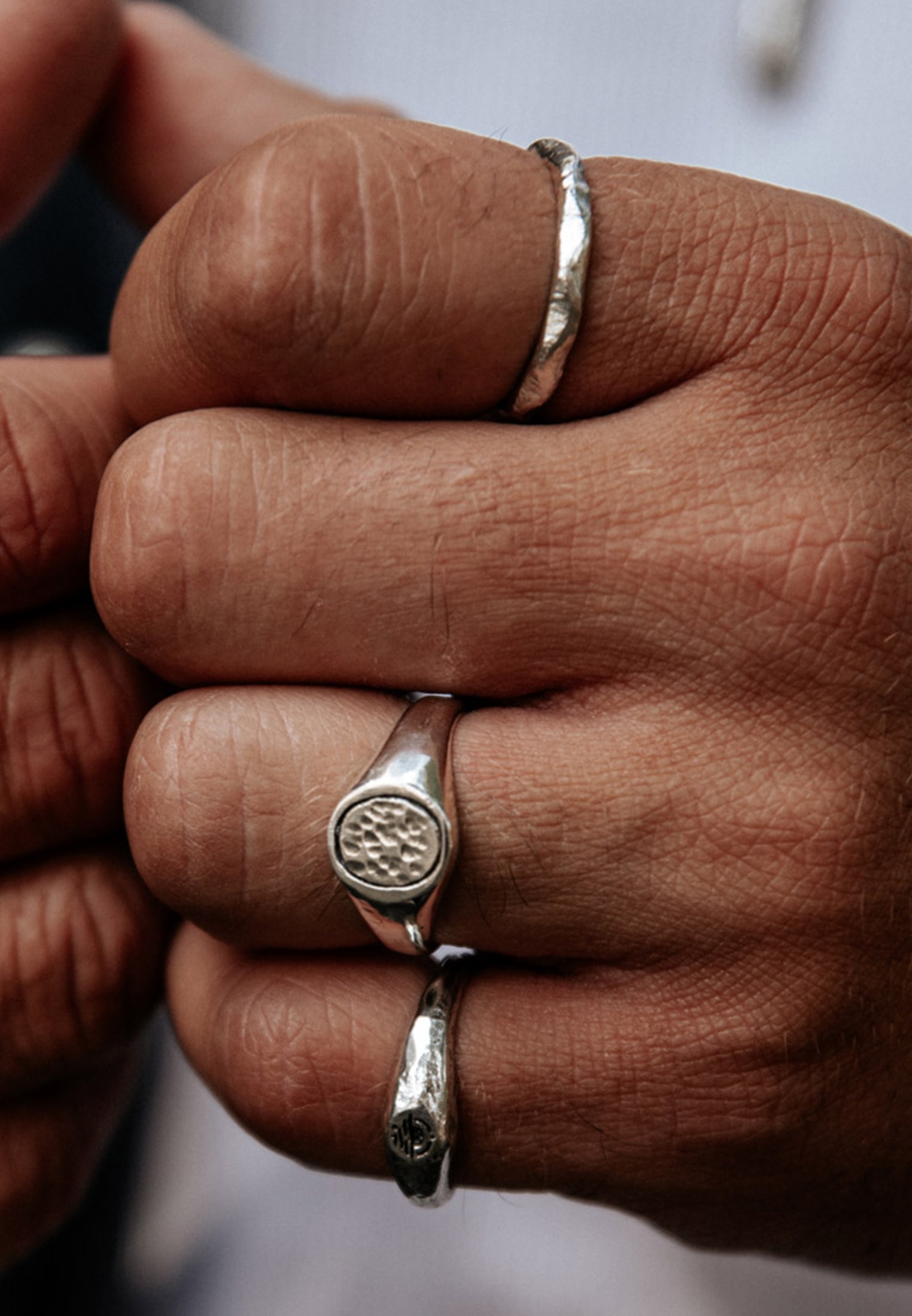 HAZE & GLORY Siegelring »Ring Siegelring - Everyday 925 Silber«