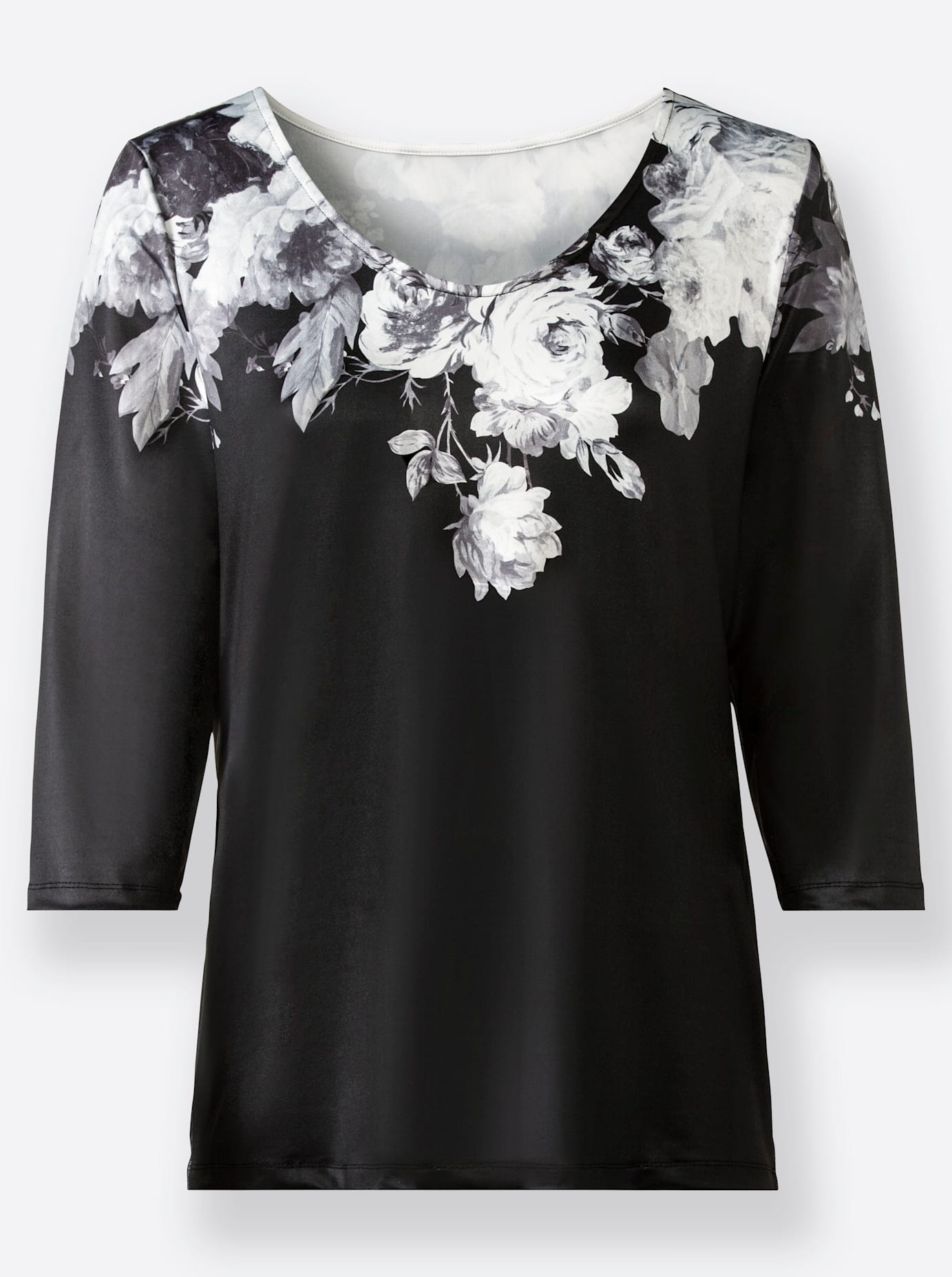 Lady 3/4-Arm-Shirt »Shirt«, (1 tlg.)