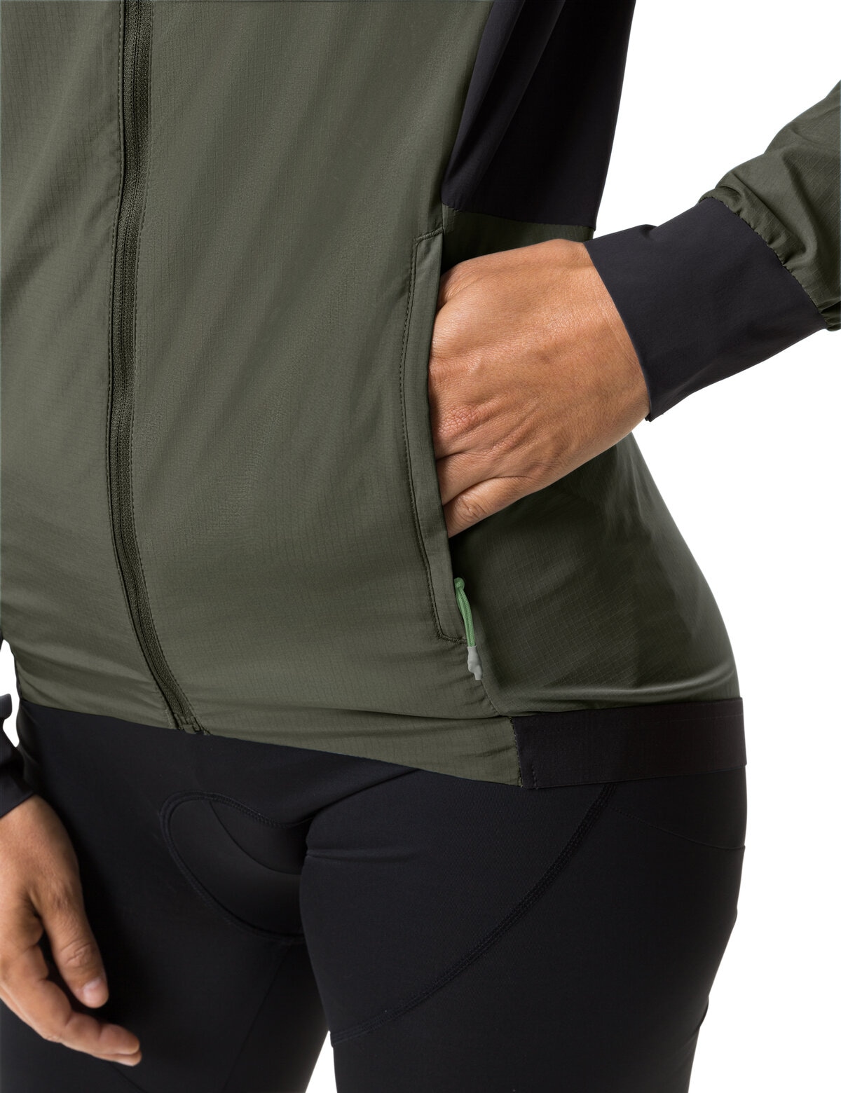 VAUDE Fahrradjacke besonders geringes Gewicht, kleines Packmaß, winddicht, atmungsaktiv