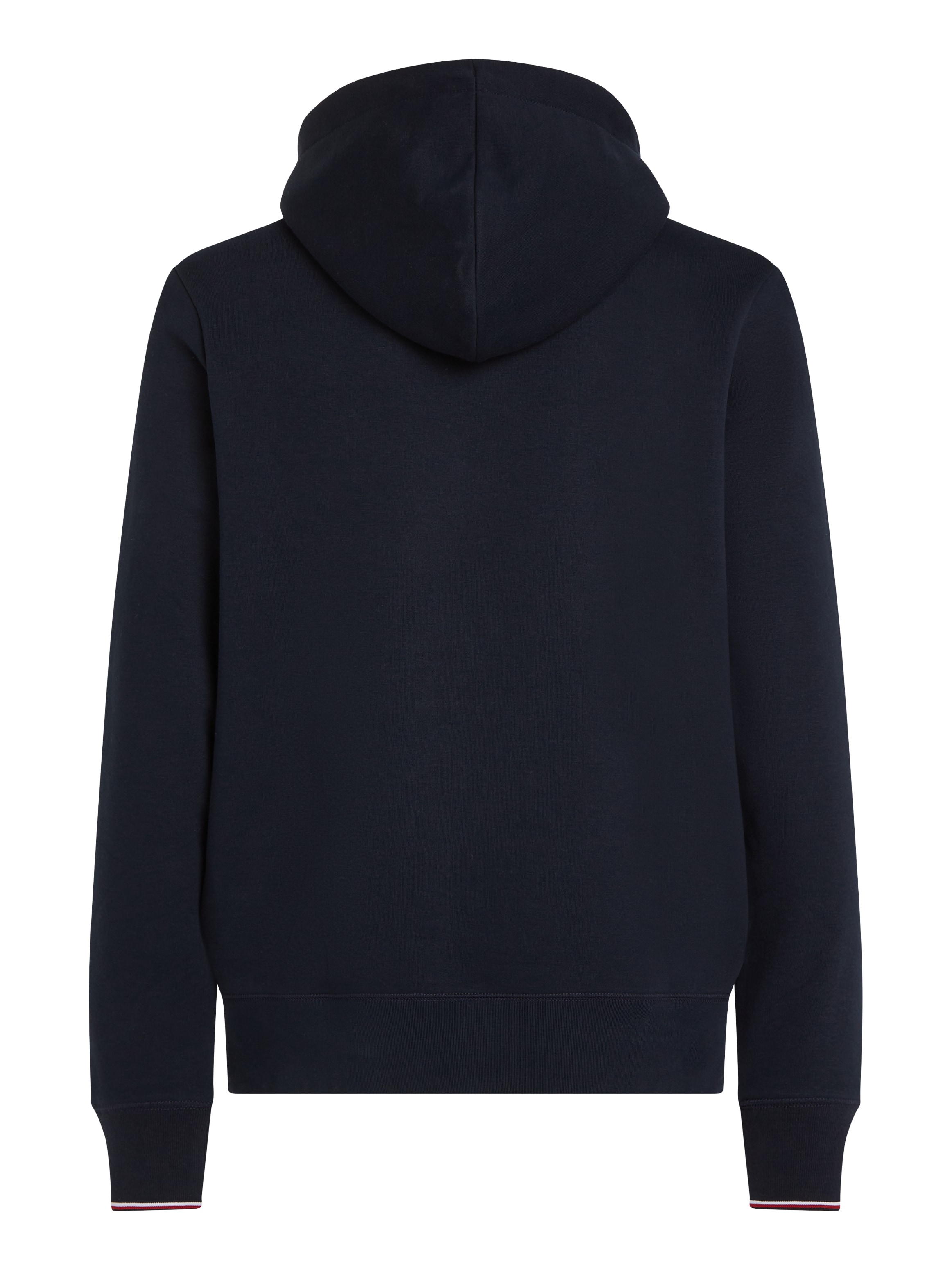 Tommy Hilfiger Hoodie »TOMMY LOGO TIPPED HOODY«, Tommy-Tape innen am Ausschnitt, Flag-Stickerei am Ärmel
