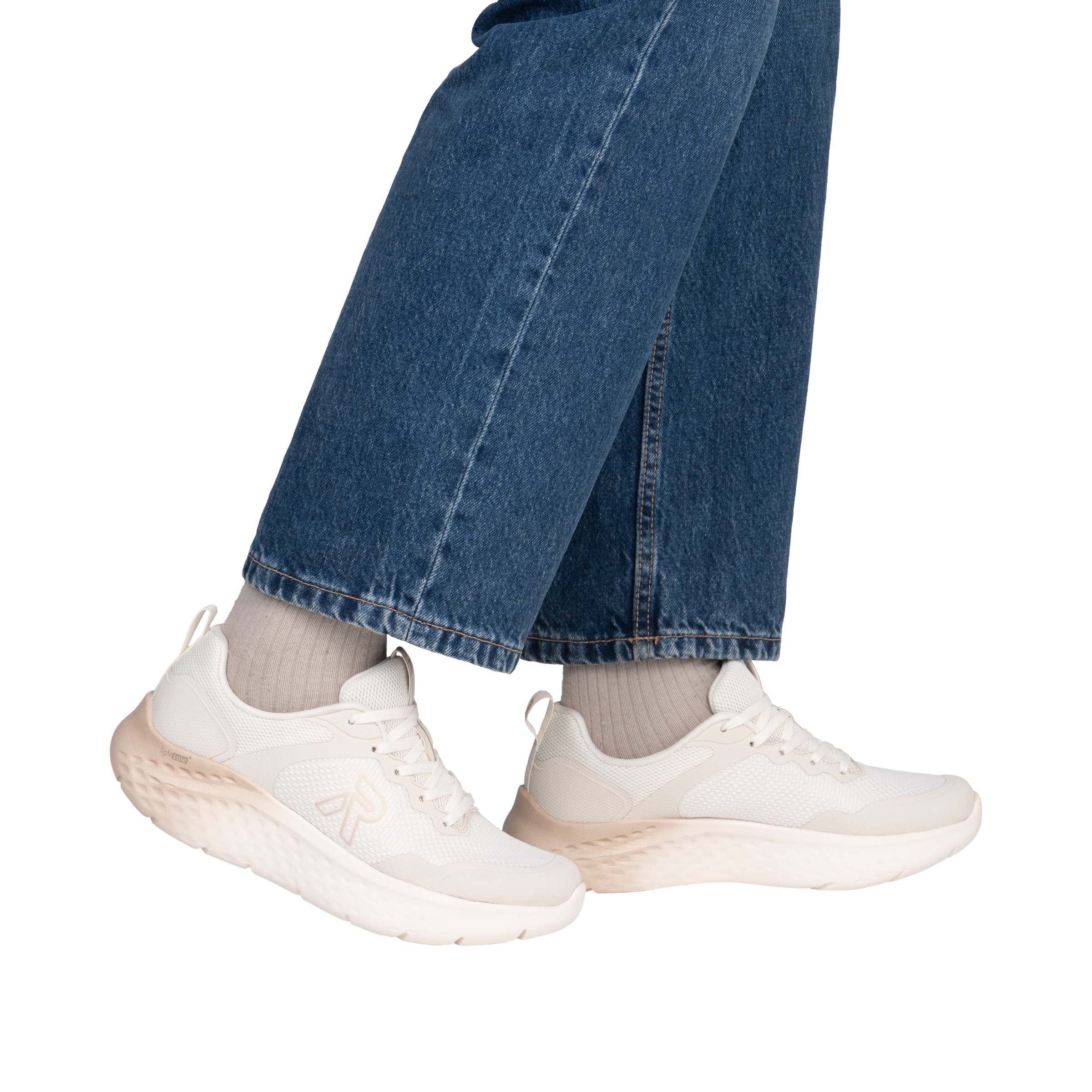 Rieker Plateausneaker  Schnürschuh, Freizeitsneaker mit leichter Plateausohle