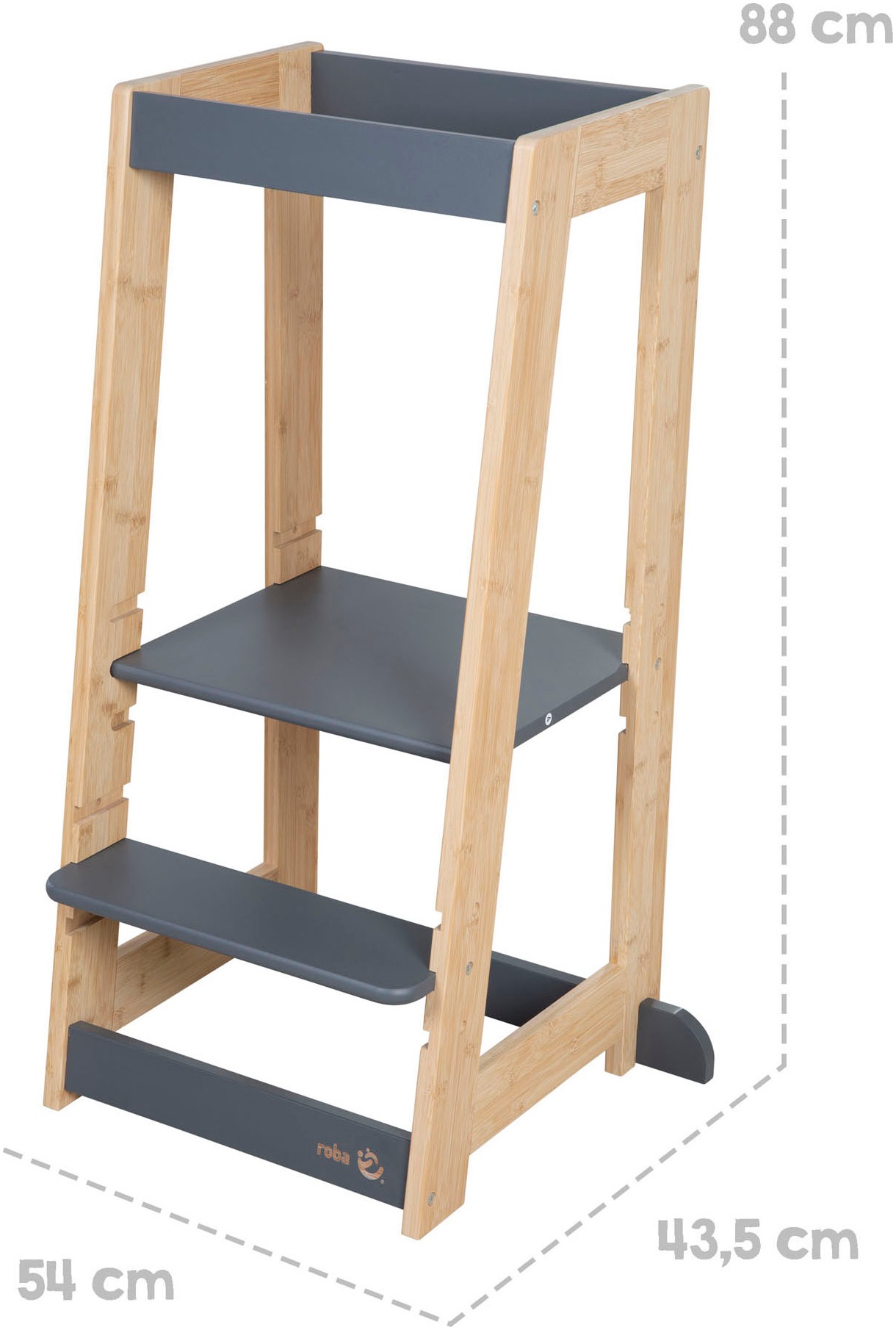 roba® Stehhilfe »Lernturm Bambus« ()