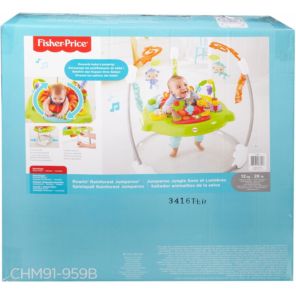 Fisher-Price® Lauflernhilfe »Spielspaß Rainforest Jumperoo«