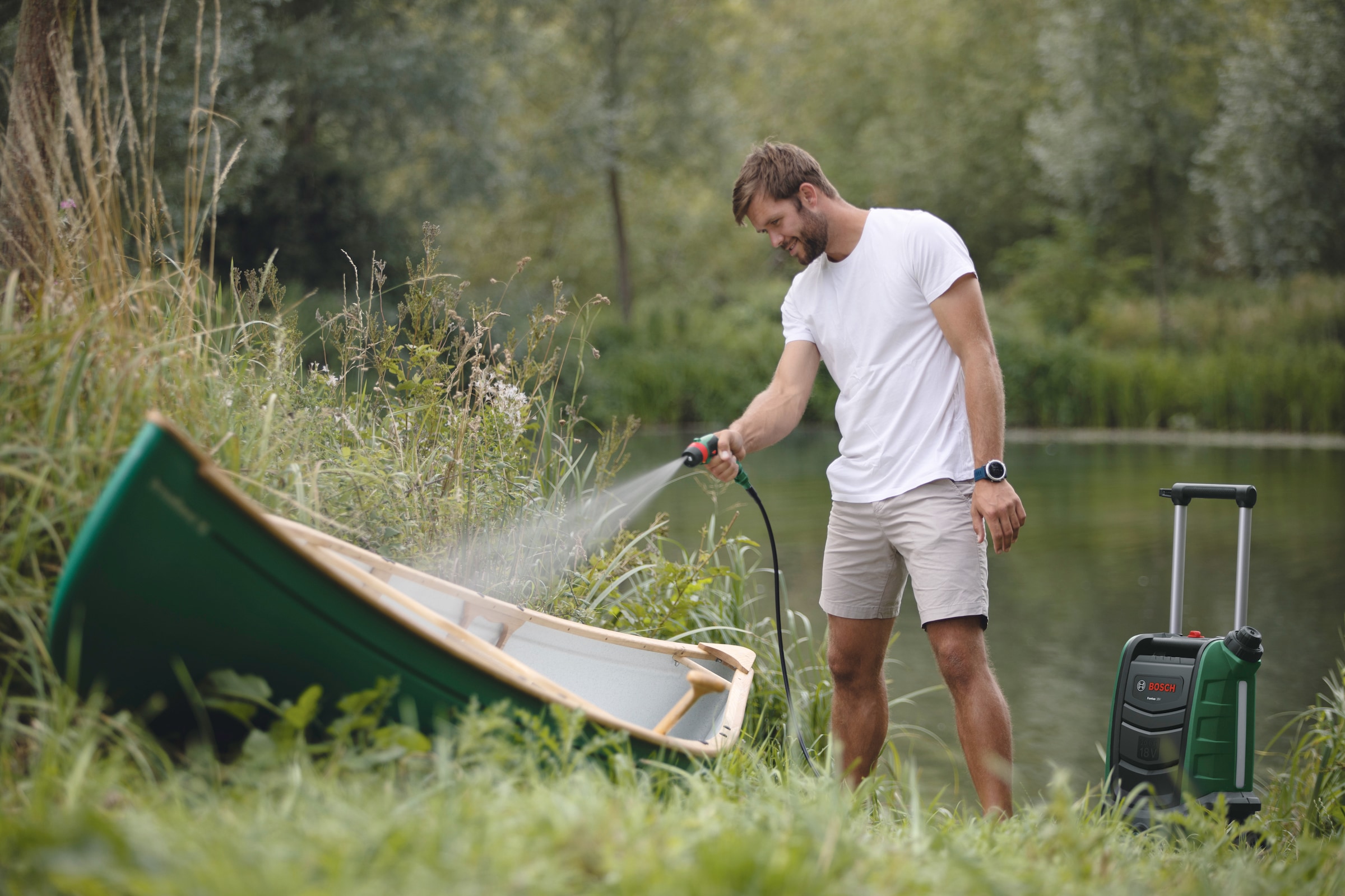 Bosch Home & Garden Akku-Druckreiniger »Fontus 18V«, ohne Akku und Ladegerät