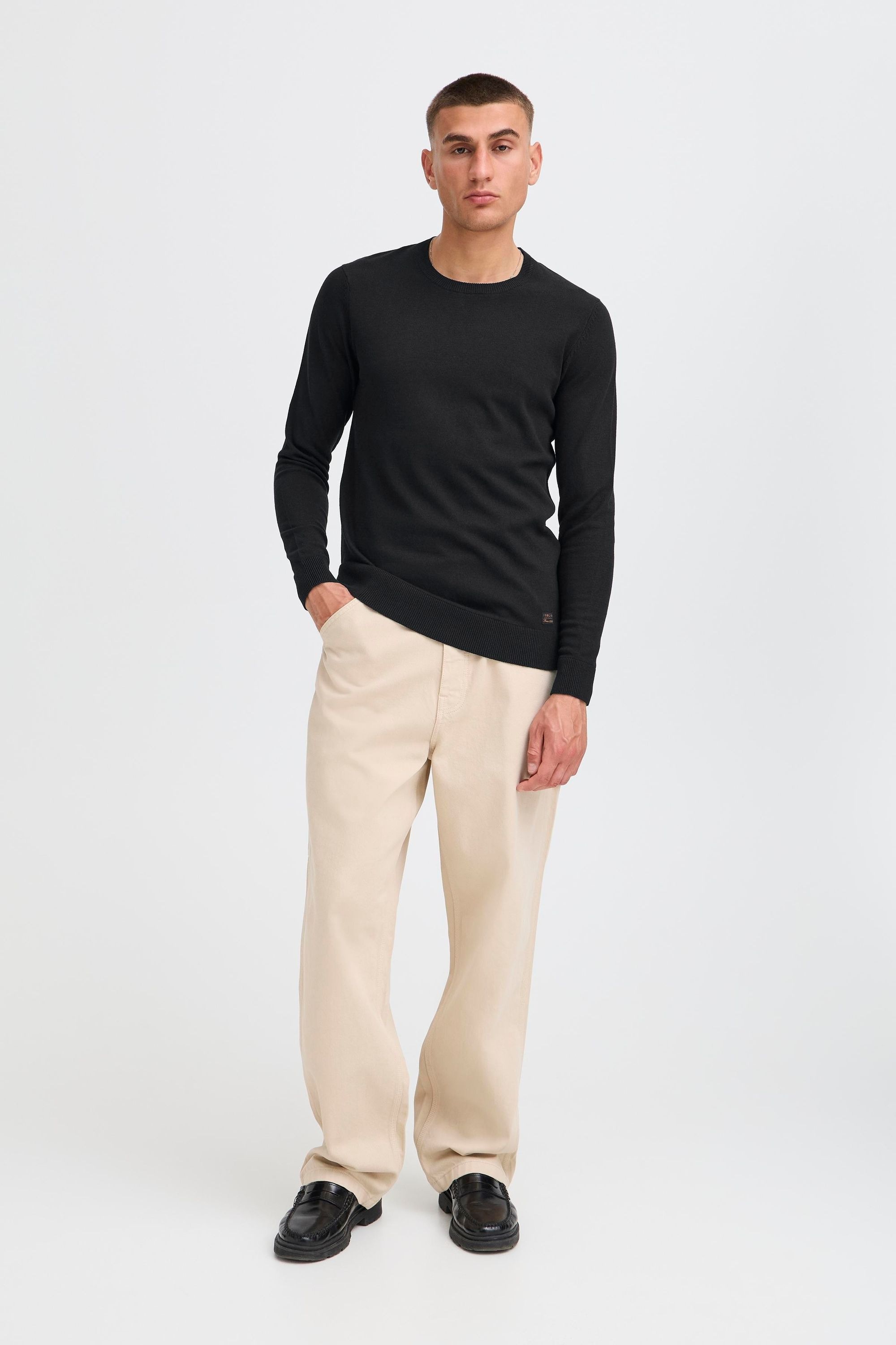 !Solid Strickfleece-Pullover »Strickpullover SDAKANT«