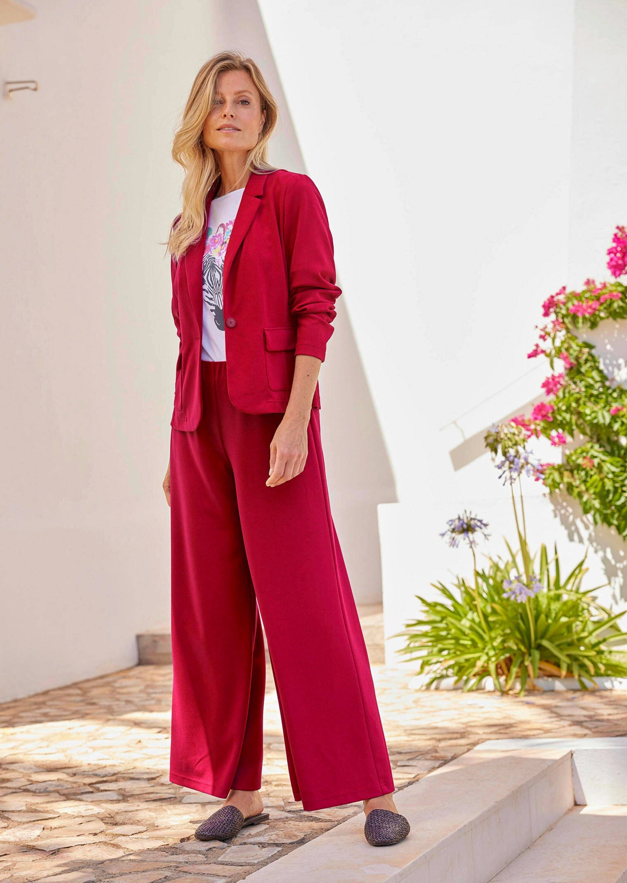 GOLDNER Jackenblazer »Blazer Jersey-Blazer«