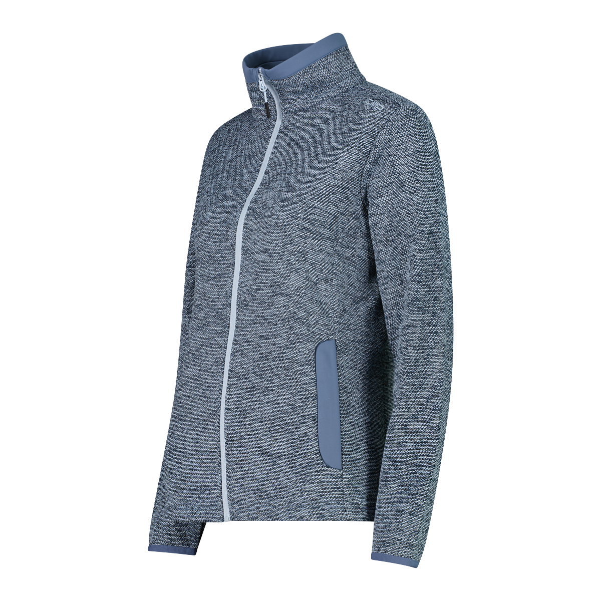 CMP Strickfleecejacke sportlicher Stil, Übergangsjacke für Erwachsene