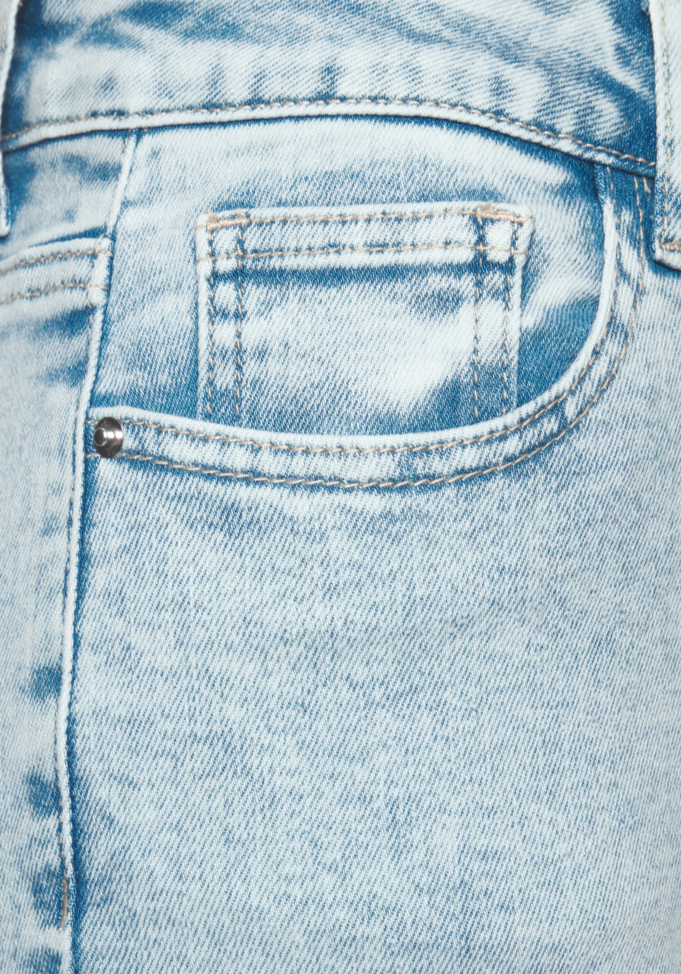 French Connection »mit Used-Waschung und klassischem 5-Pocket-Design« schmale Beinform, Röhrenjeans, Stretchjeans, elastisches Material