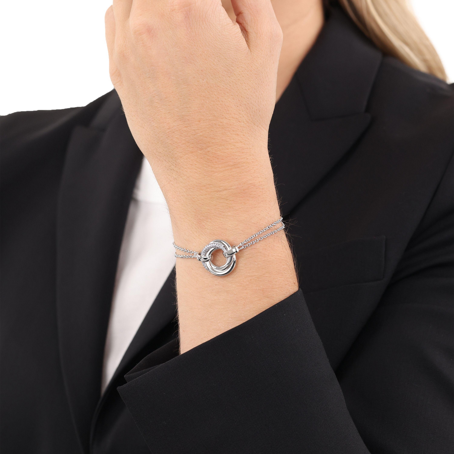 JOOP! Armband »Schmuck, Geschenk« mit Zirkonia (synth.)