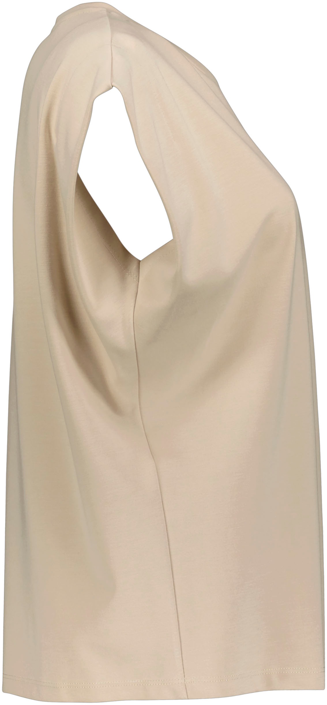 IMPERIAL T-Shirt »Ärmelloses "Punto Milano" Shirt mit eingeschlagen Armlochdetail«